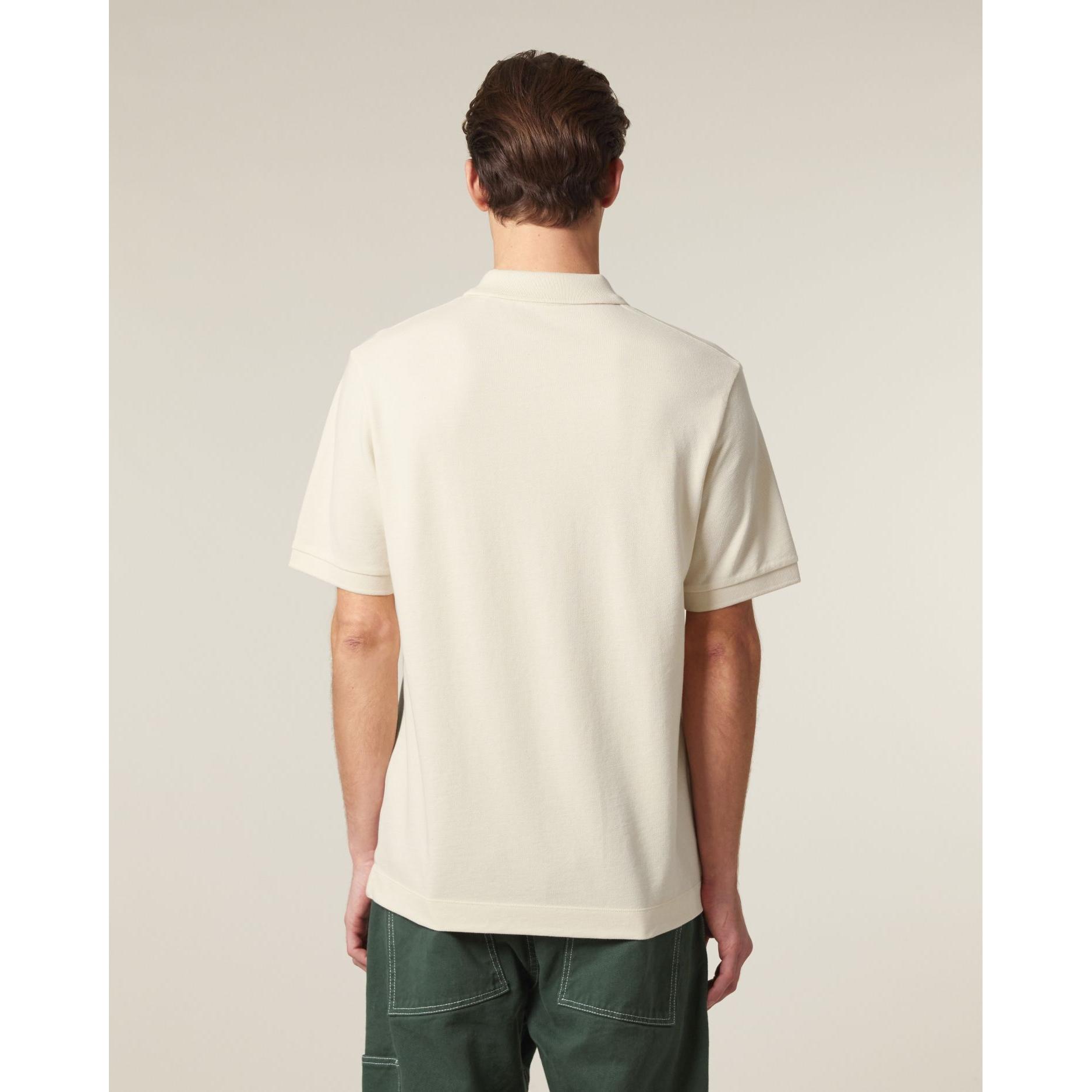 Tricou polo unisex Prepster 2.0 Natural Raw L