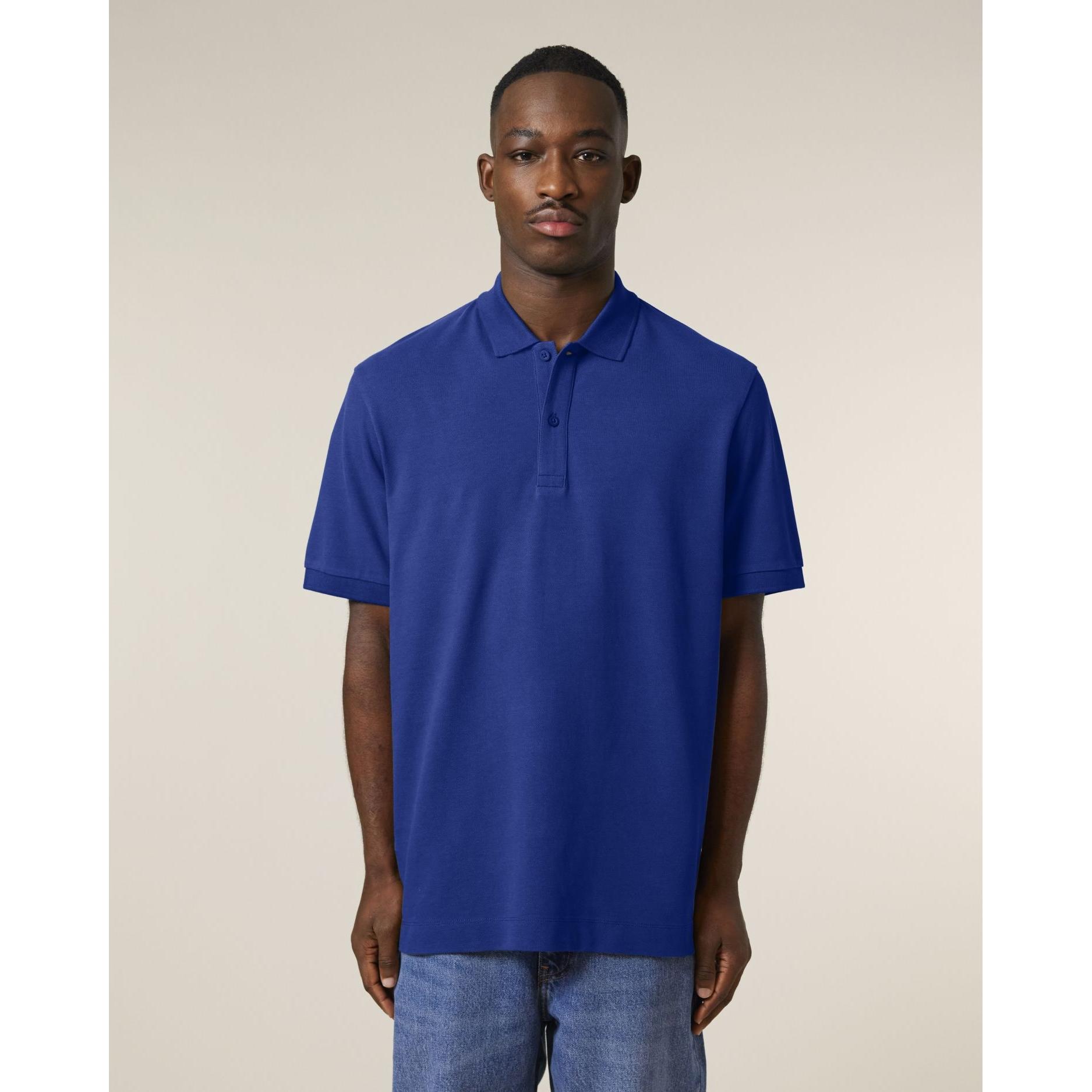 Tricou polo unisex Prepster 2.0 Worker Blue XS
