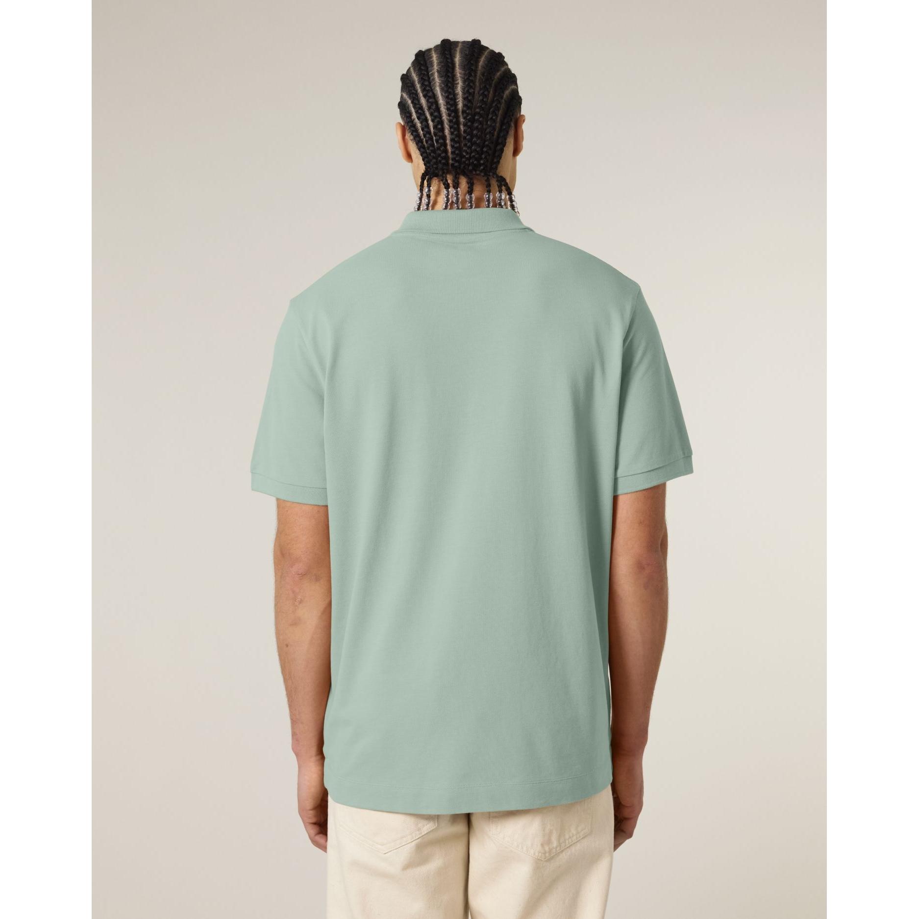 Tricou polo unisex Prepster 2.0 Aloe S
