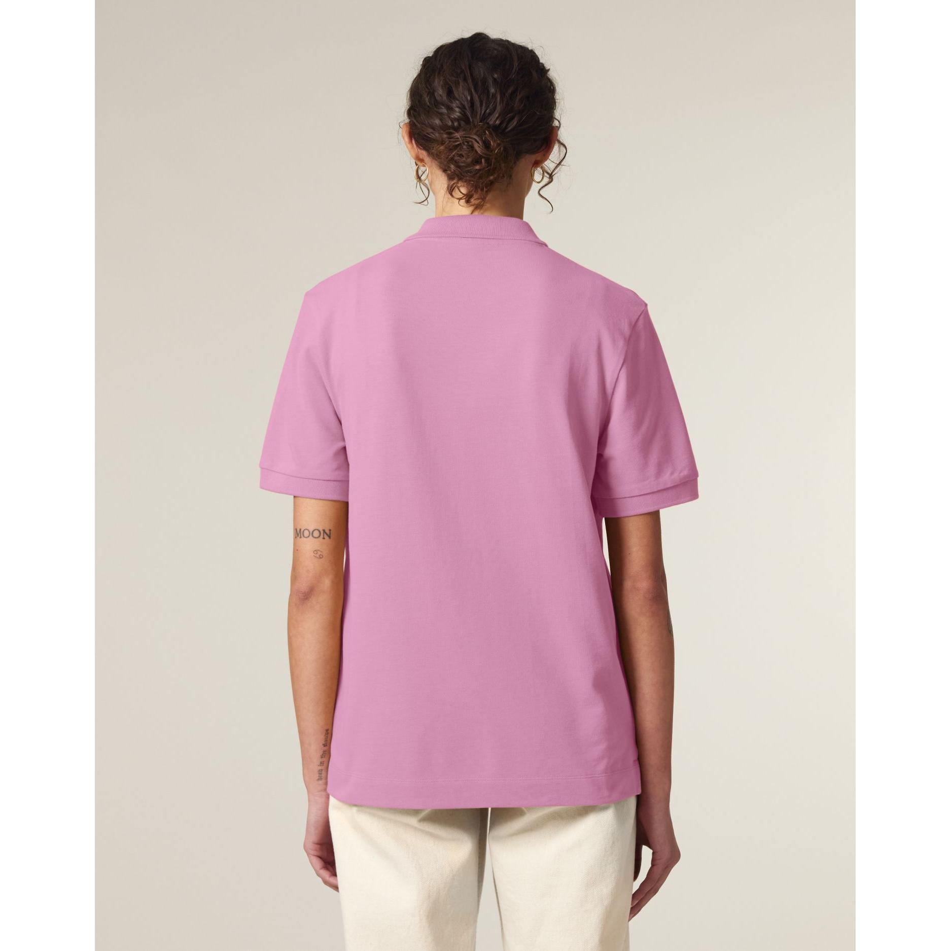 Tricou polo unisex Prepster 2.0 Bubble Pink XXL