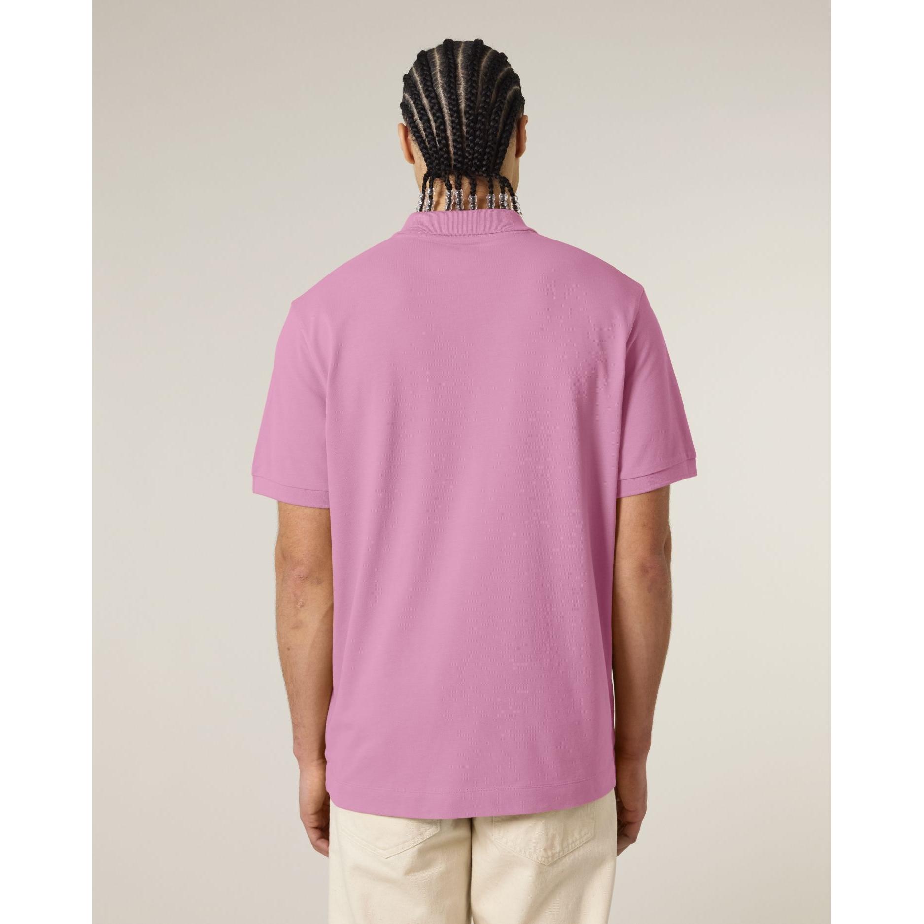 Tricou polo unisex Prepster 2.0 Bubble Pink XXL