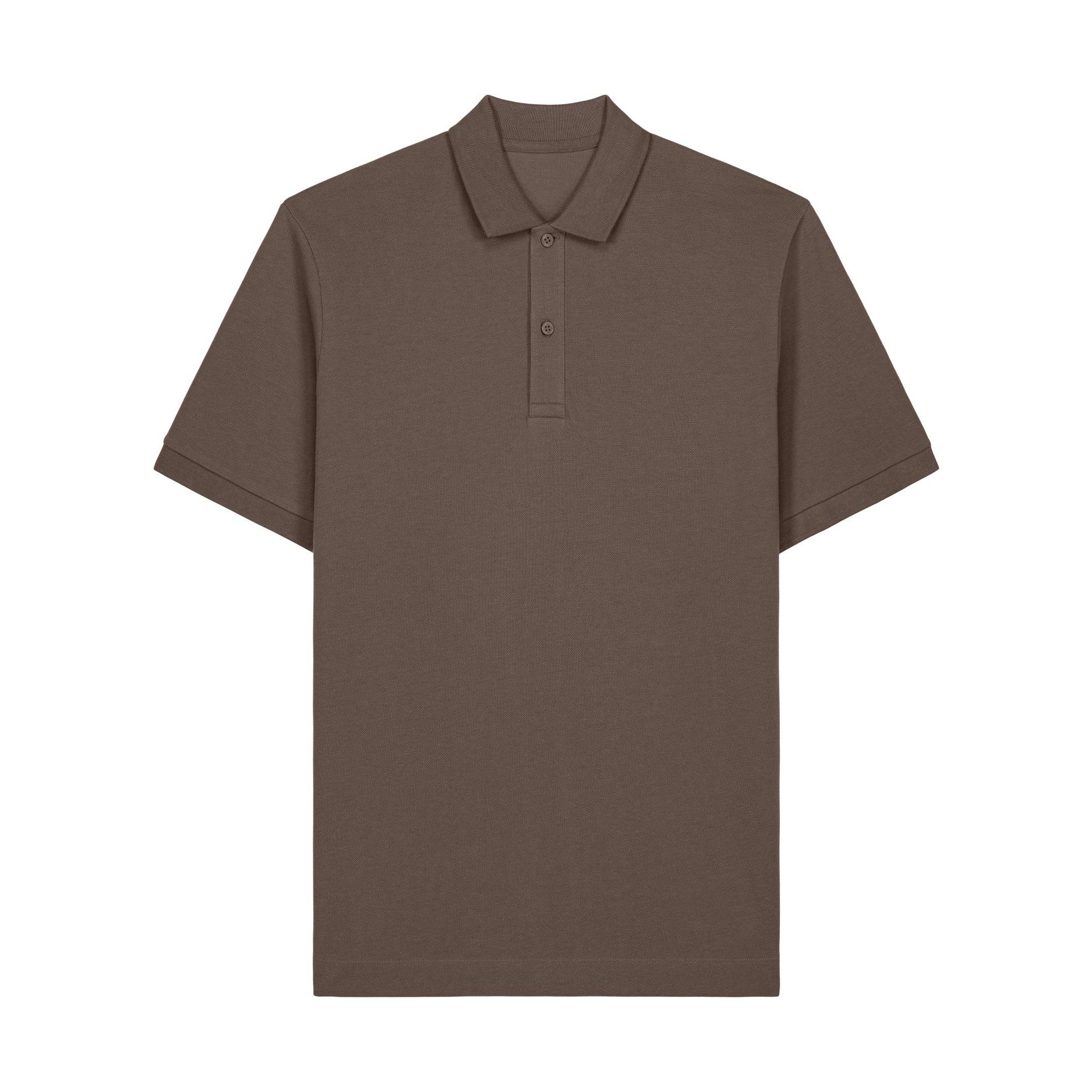 Tricou polo unisex Prepster 2.0 Mocha 2XS