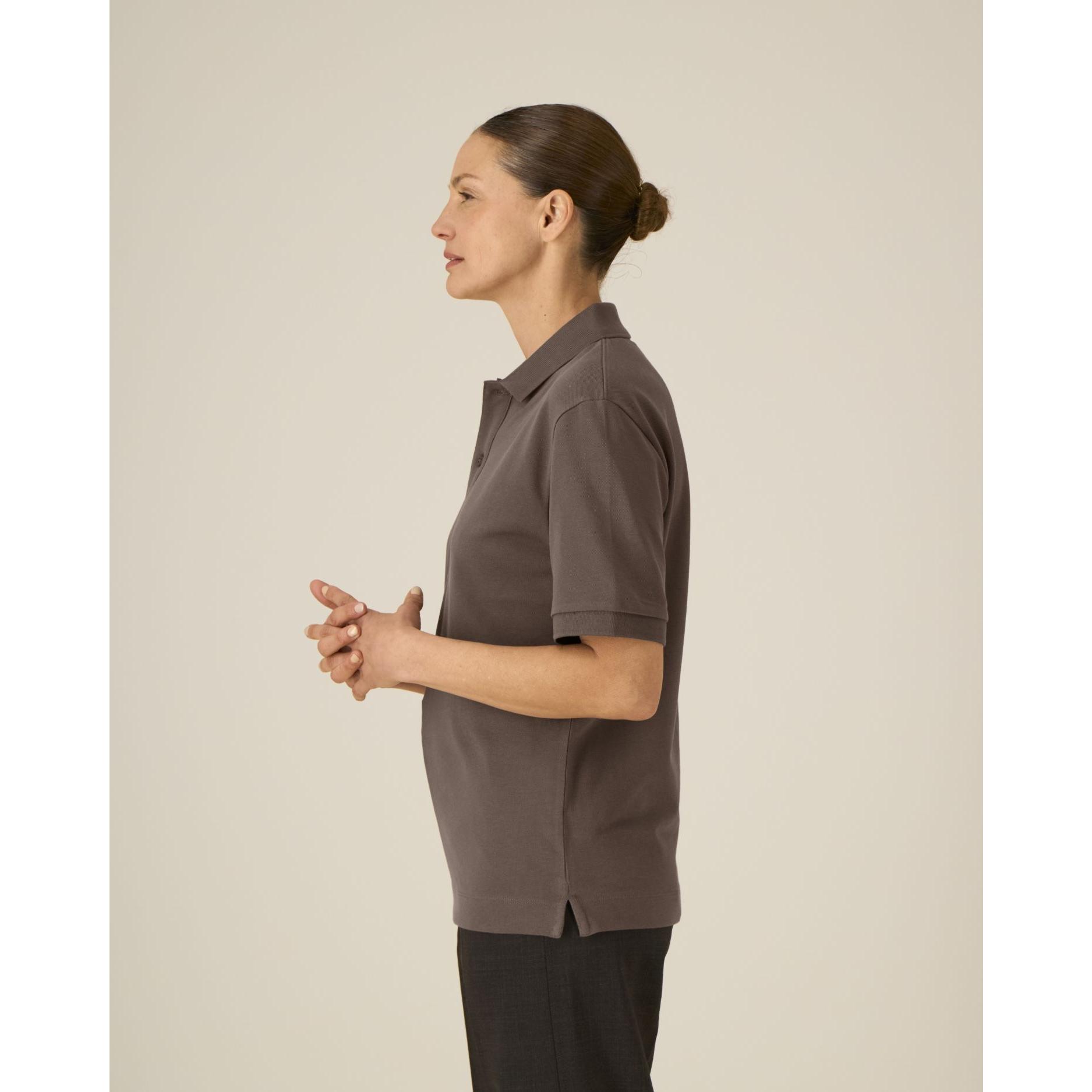Tricou polo unisex Prepster 2.0 Mocha 2XS