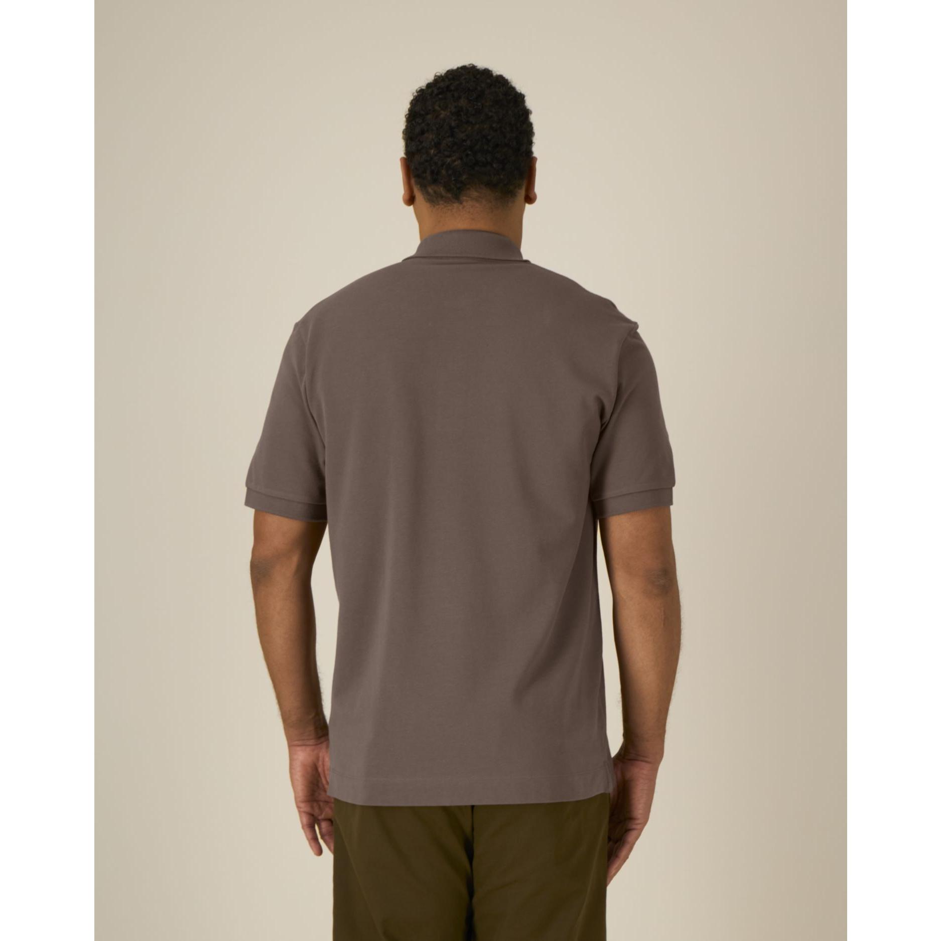 Tricou polo unisex Prepster 2.0 Mocha 2XS