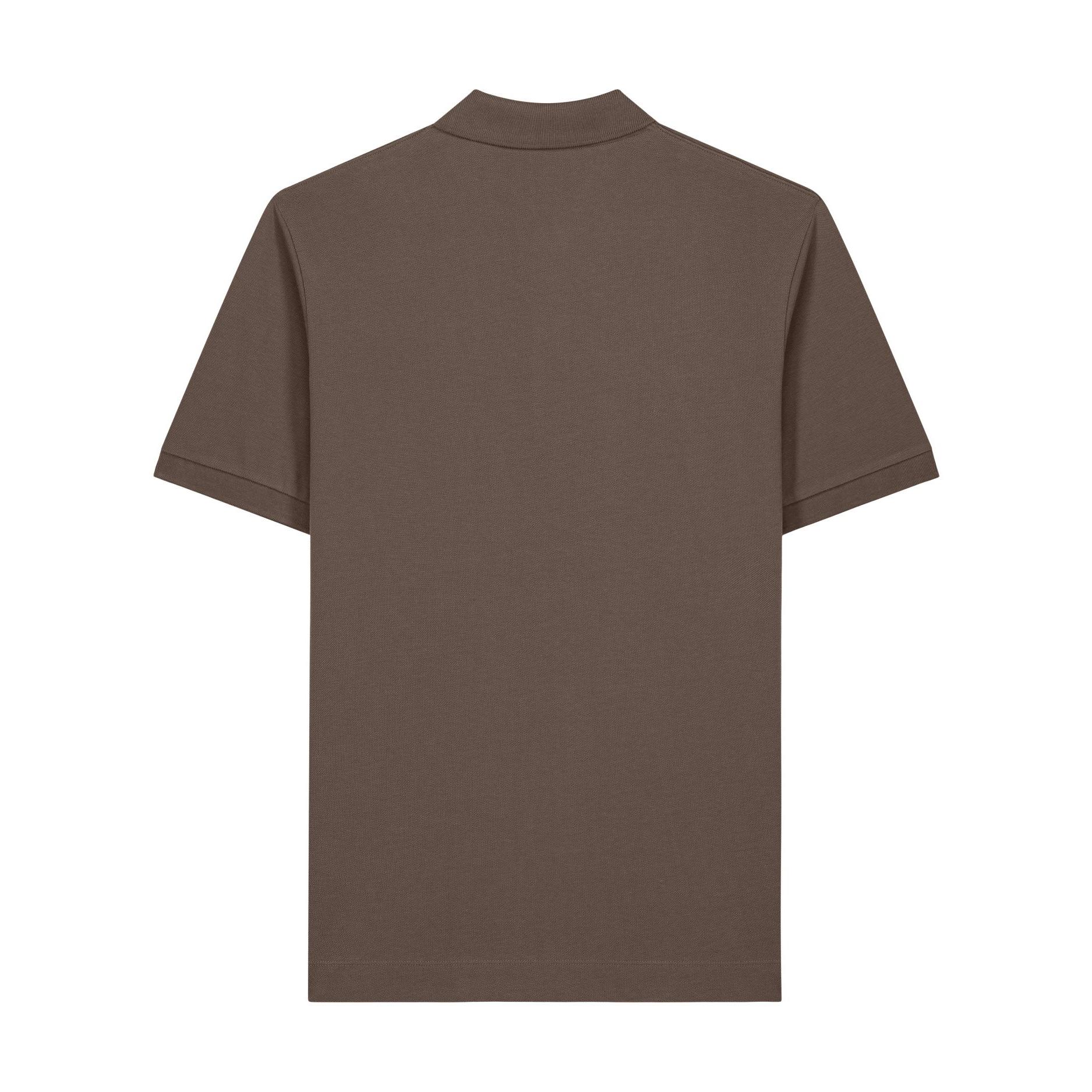 Tricou polo unisex Prepster 2.0 Mocha 2XS