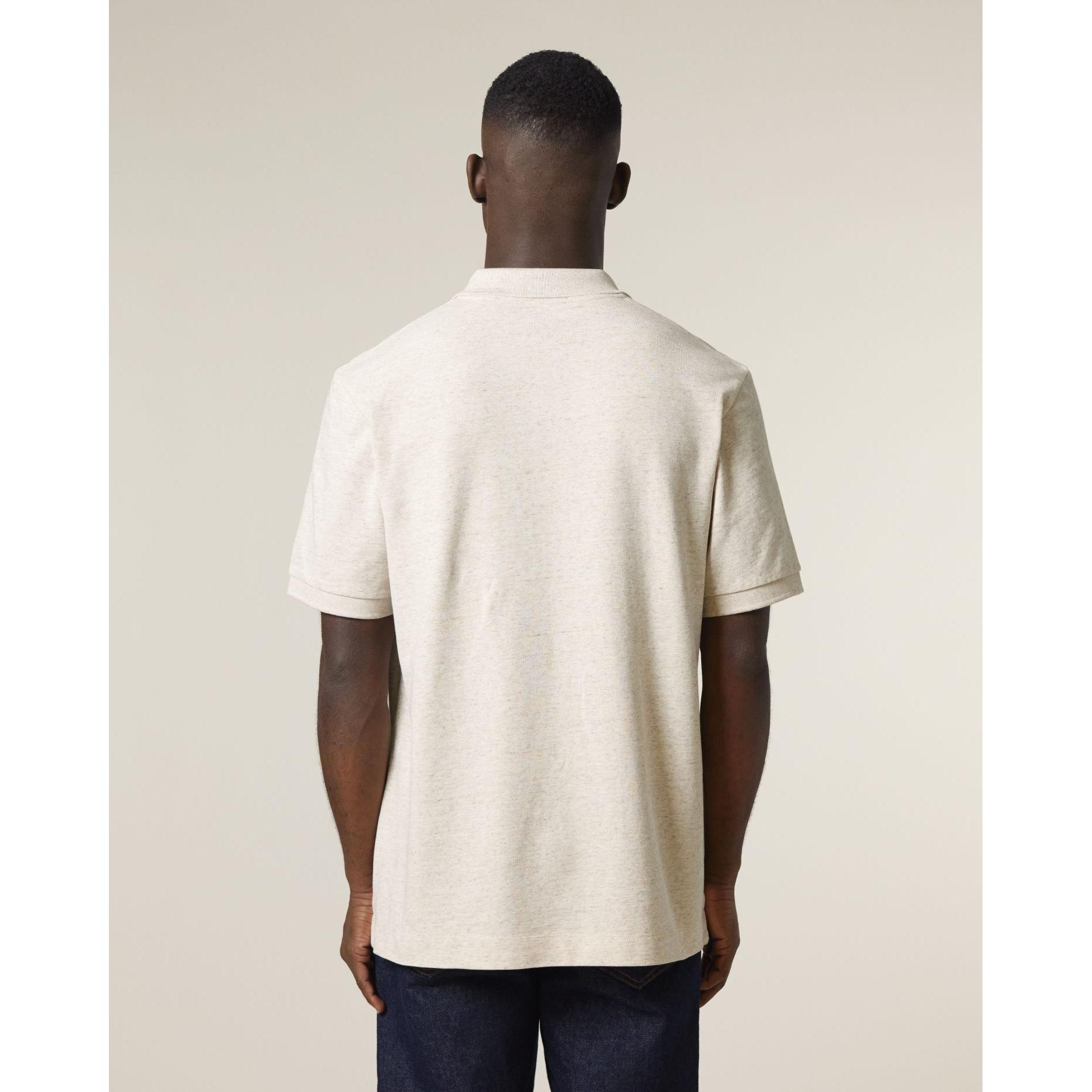 Tricou polo unisex Prepster 2.0 Eco-Heather S