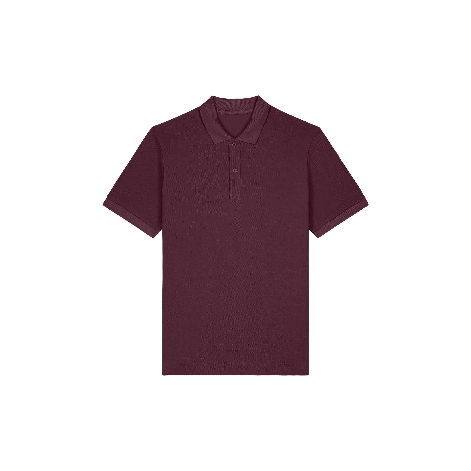 Tricou polo unisex Prepster 2.0 Deep Plum 2XS