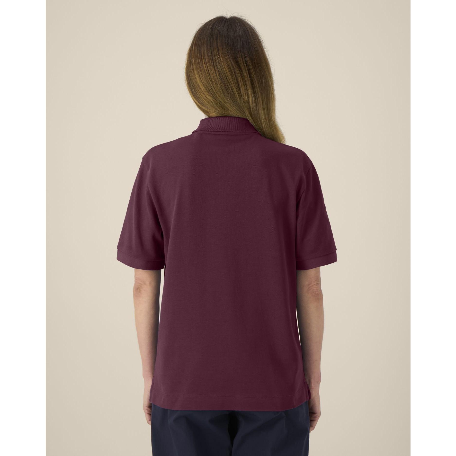 Tricou polo unisex Prepster 2.0 Deep Plum 2XS