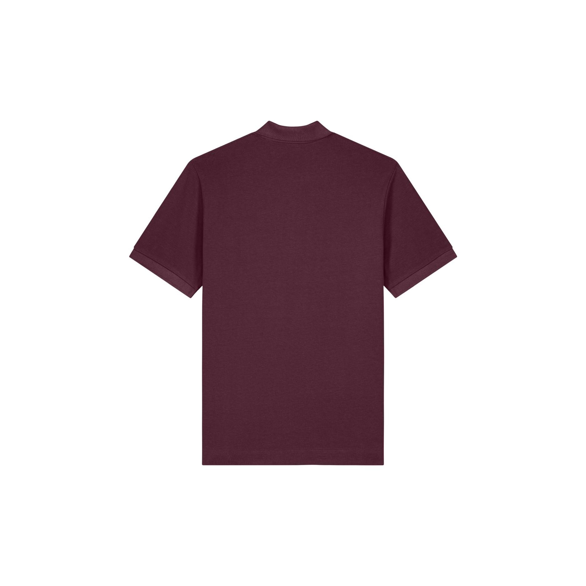Tricou polo unisex Prepster 2.0 Deep Plum 2XS