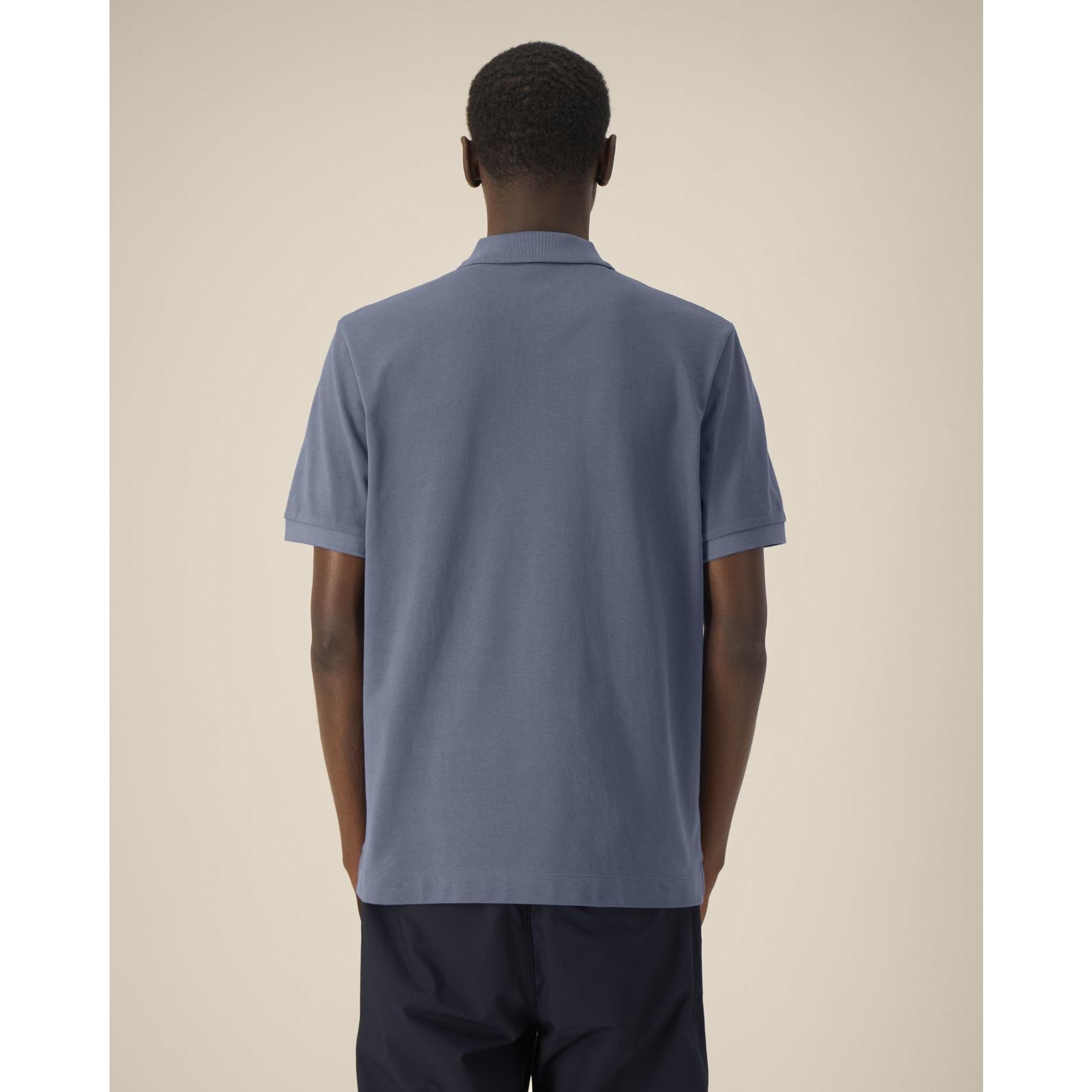 Tricou polo unisex Prepster 2.0 Blue Grey 2XS