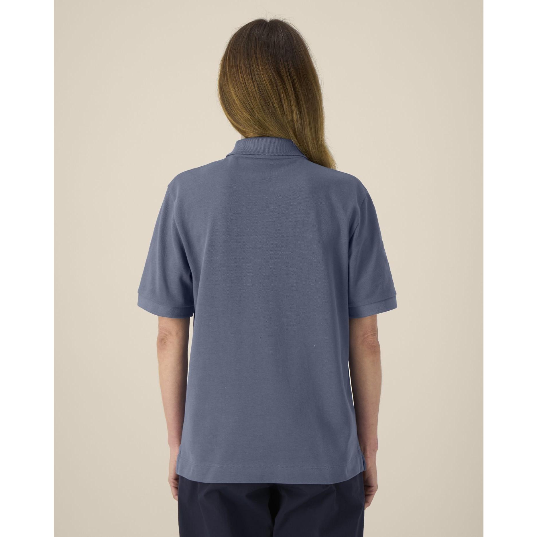 Tricou polo unisex Prepster 2.0 Blue Grey 2XS