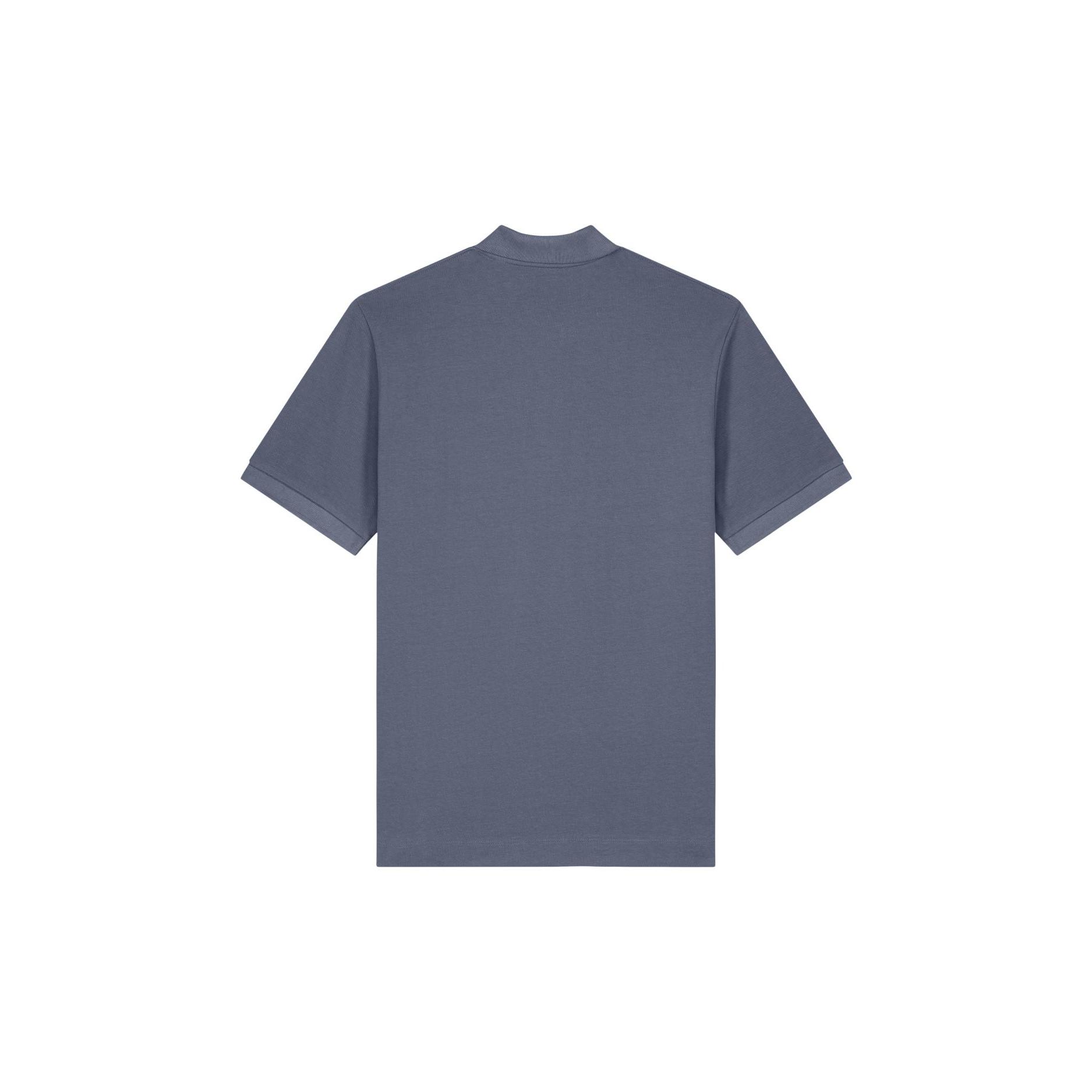 Tricou polo unisex Prepster 2.0 Blue Grey 2XS