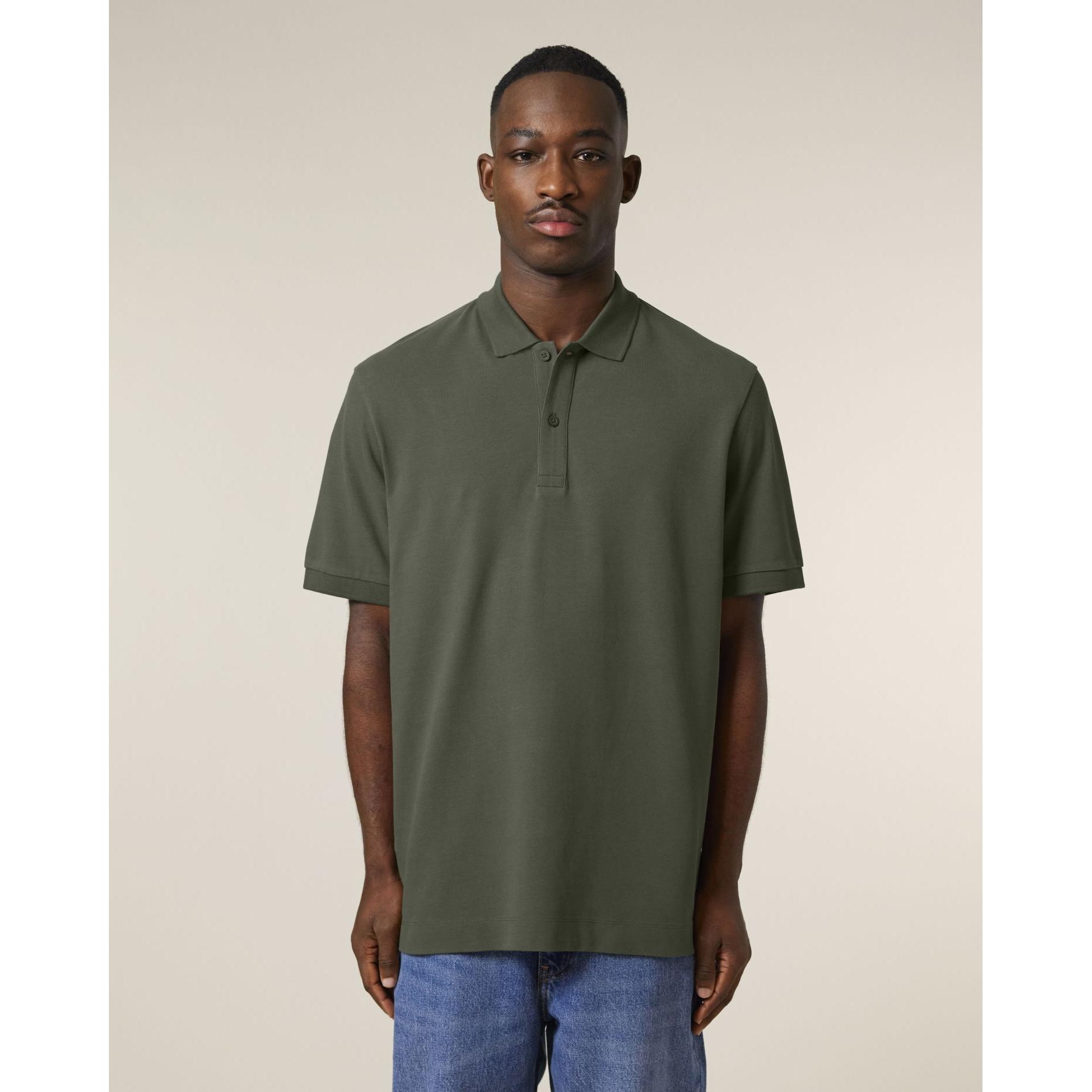 Tricou polo unisex Prepster 2.0 Khaki 2XS