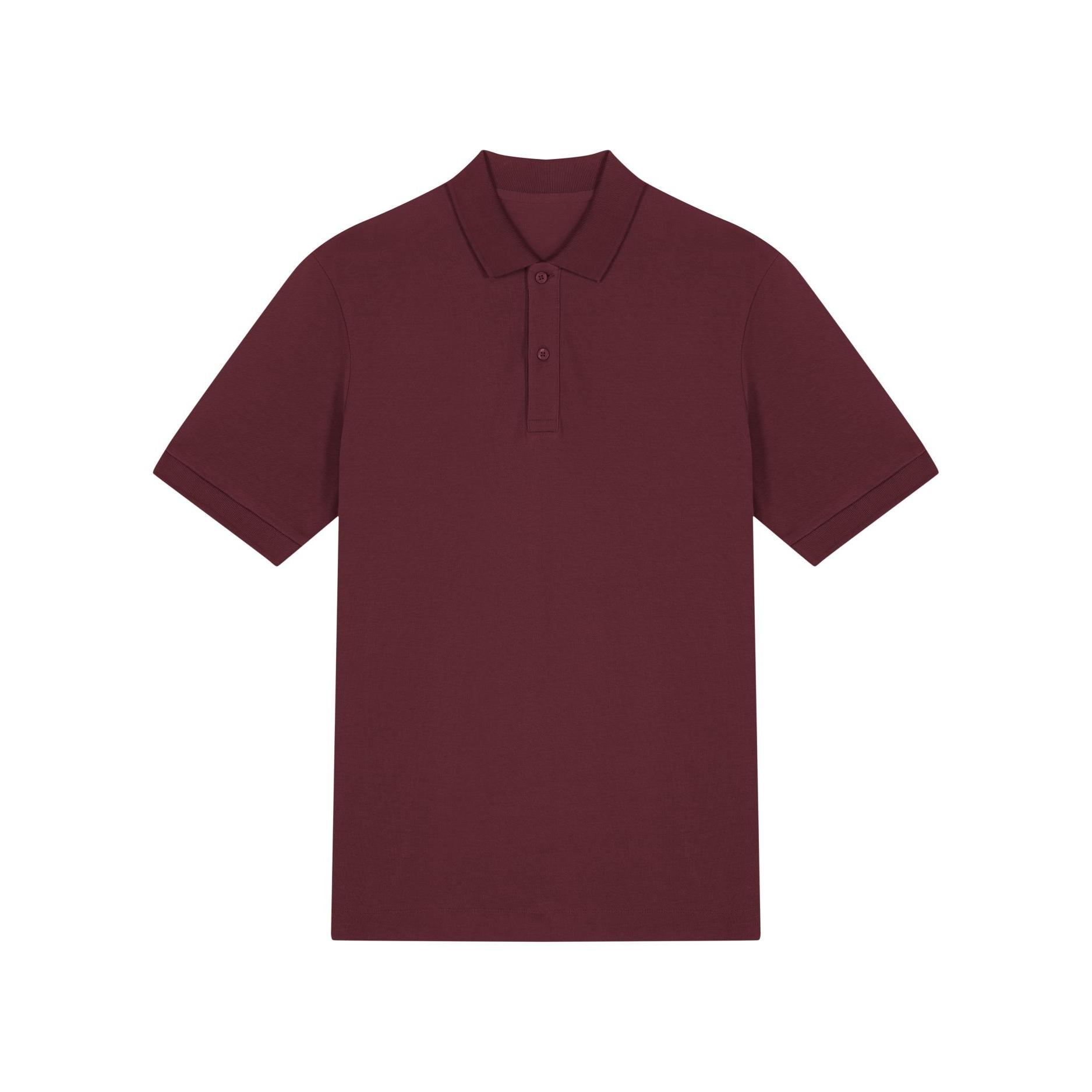 Tricou polo unisex Prepster 2.0 Burgundy XS