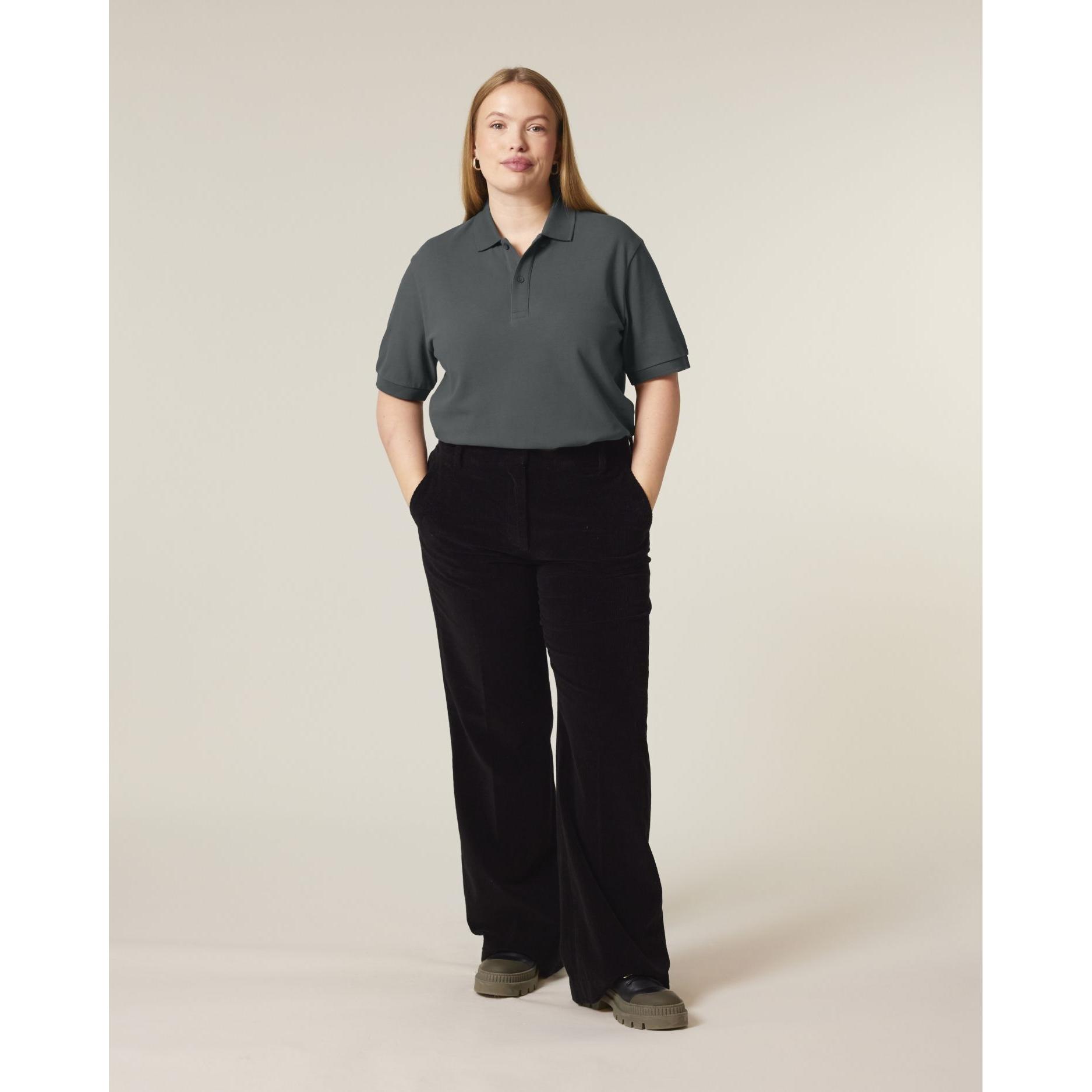 Tricou polo unisex Prepster 2.0 Anthracite XL