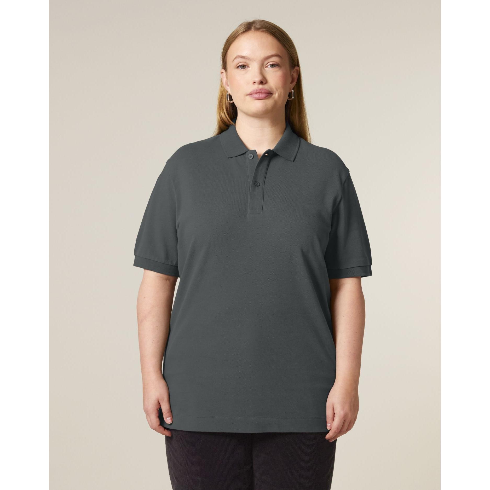 Tricou polo unisex Prepster 2.0 Anthracite XL