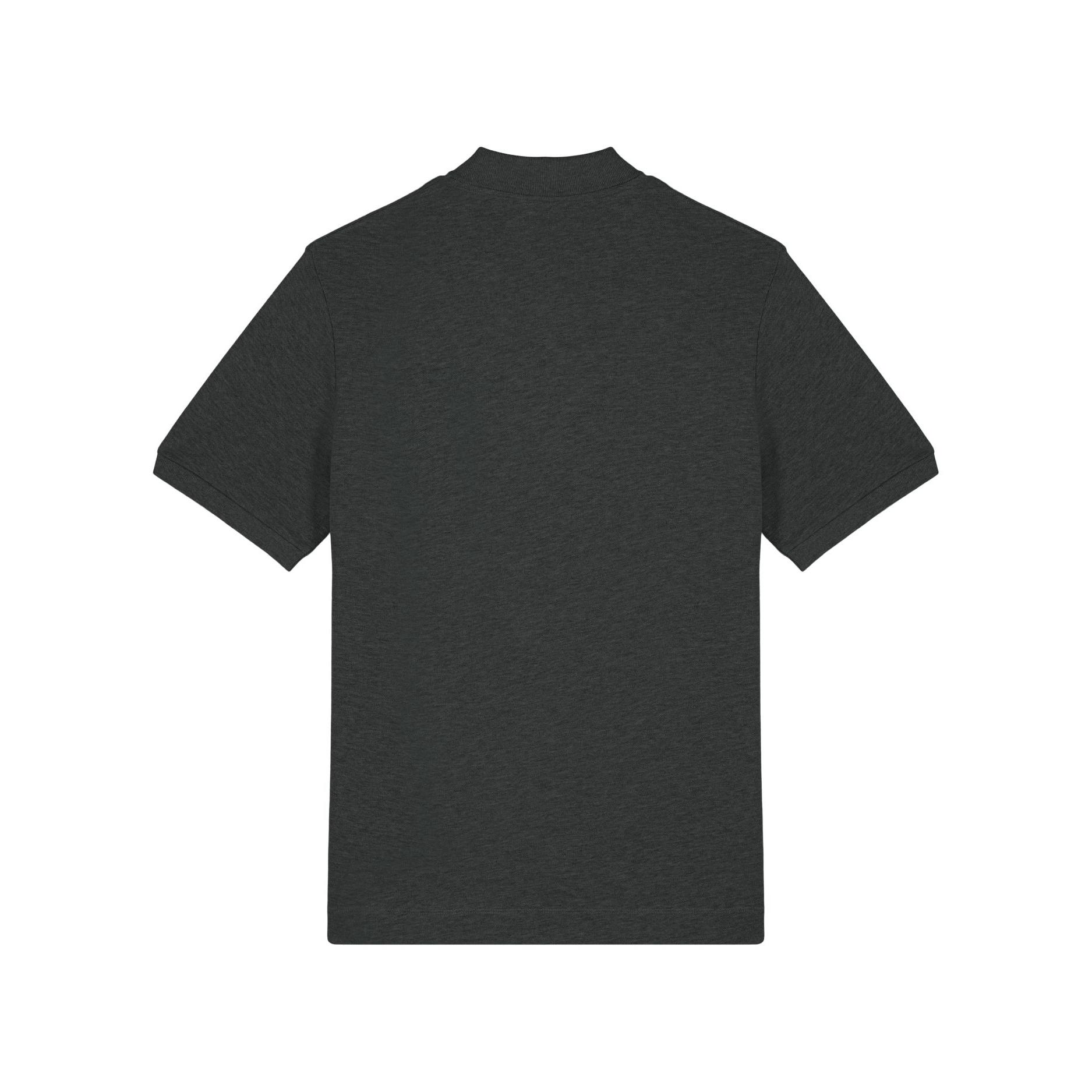 Tricou polo unisex Prepster 2.0 Dark Heather Grey 2XS