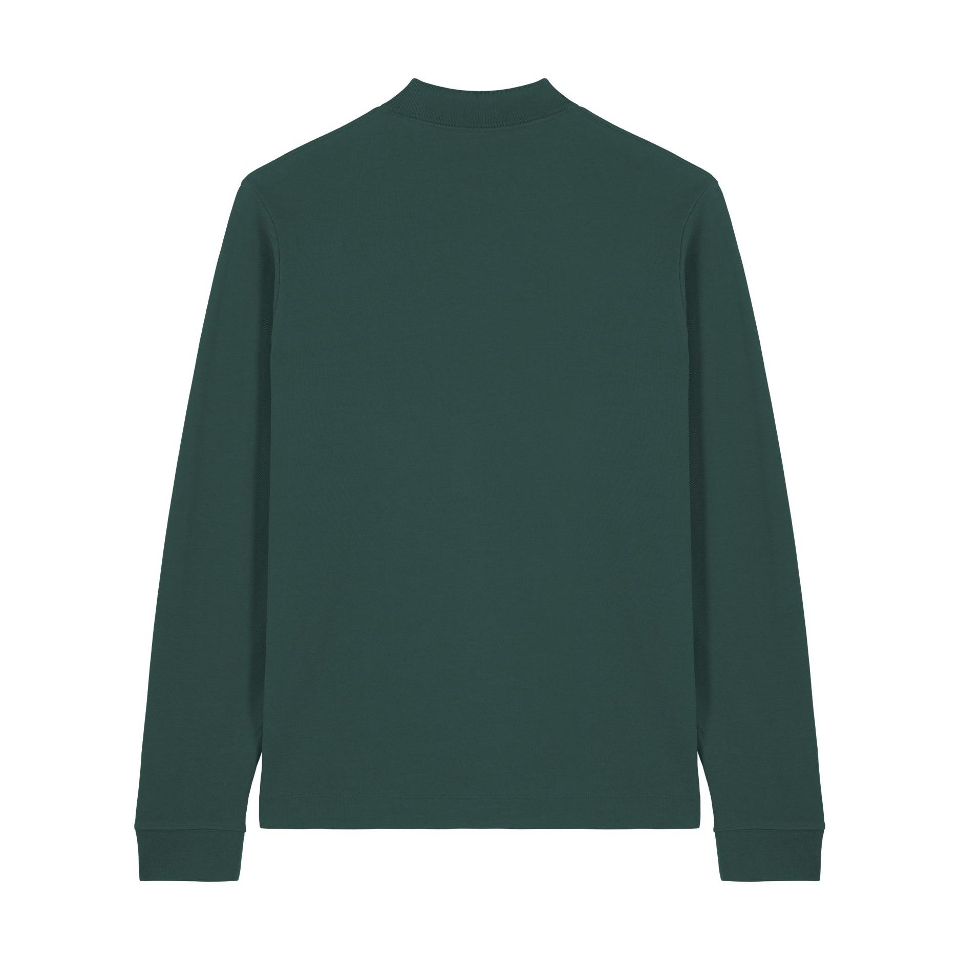 Tricou polo cu mânecă lungă Unisex Prepster 2.0 Glazed Green L