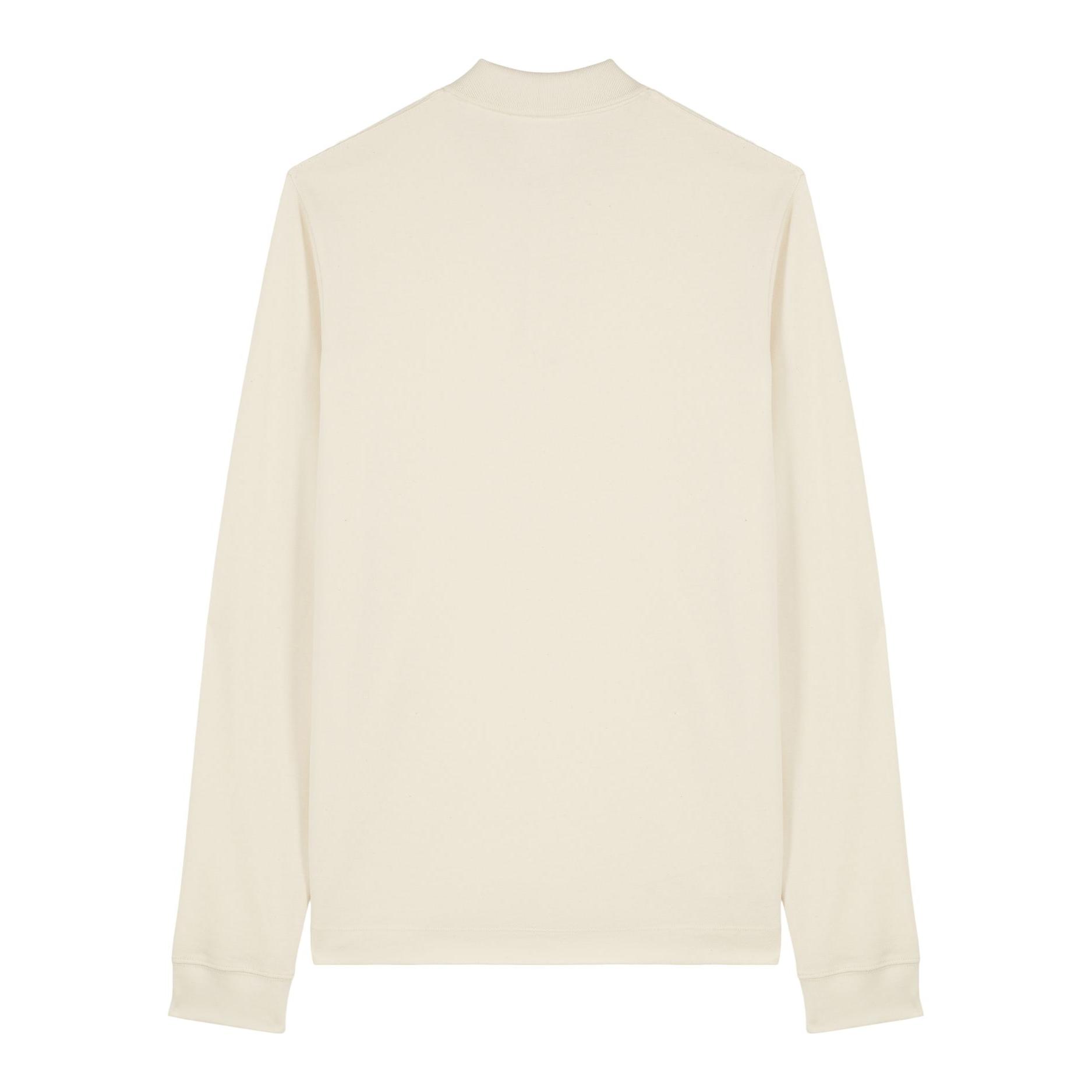 Tricou polo cu mânecă lungă Unisex Prepster 2.0 Natural Raw XS