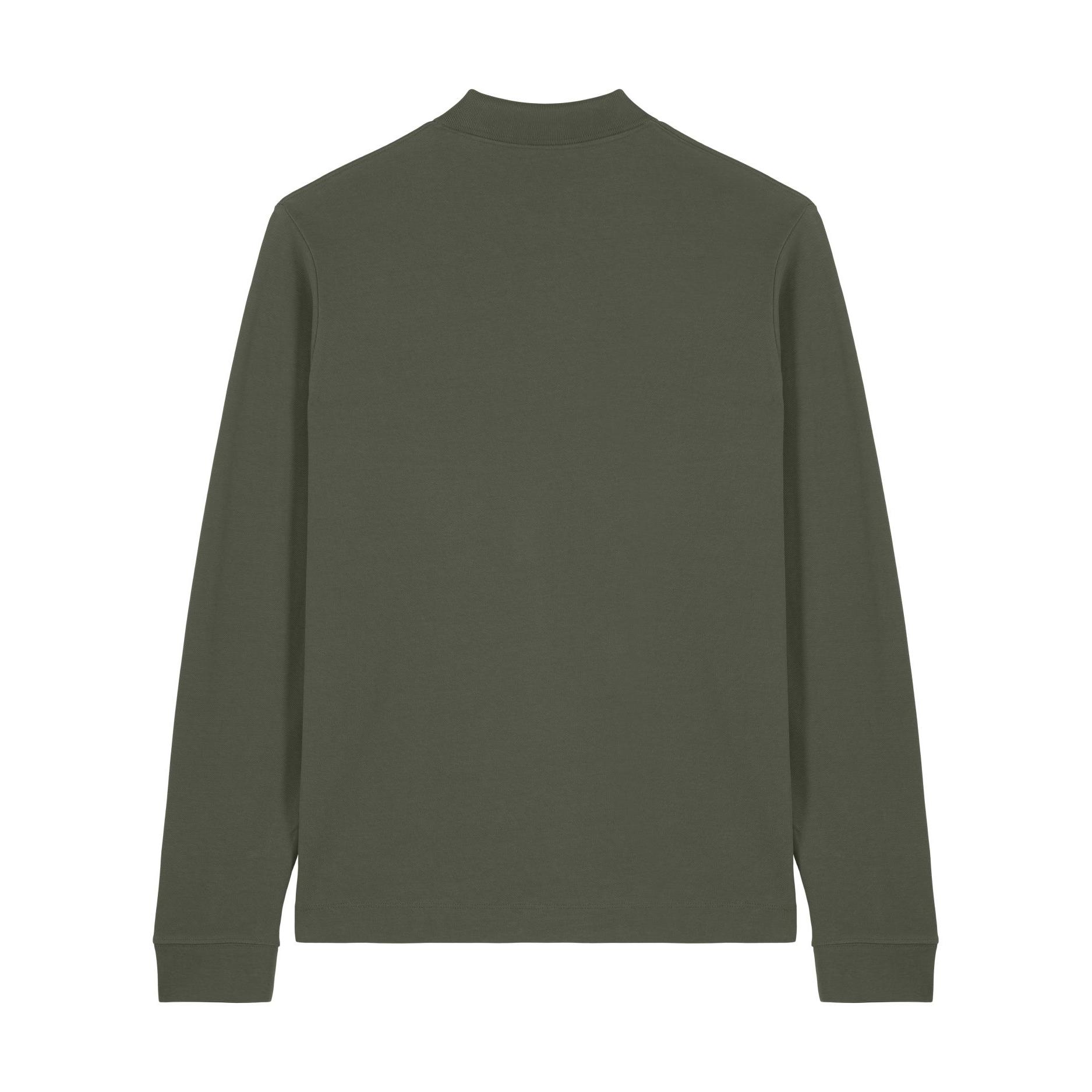 Tricou polo cu mânecă lungă Unisex Prepster 2.0 Khaki S