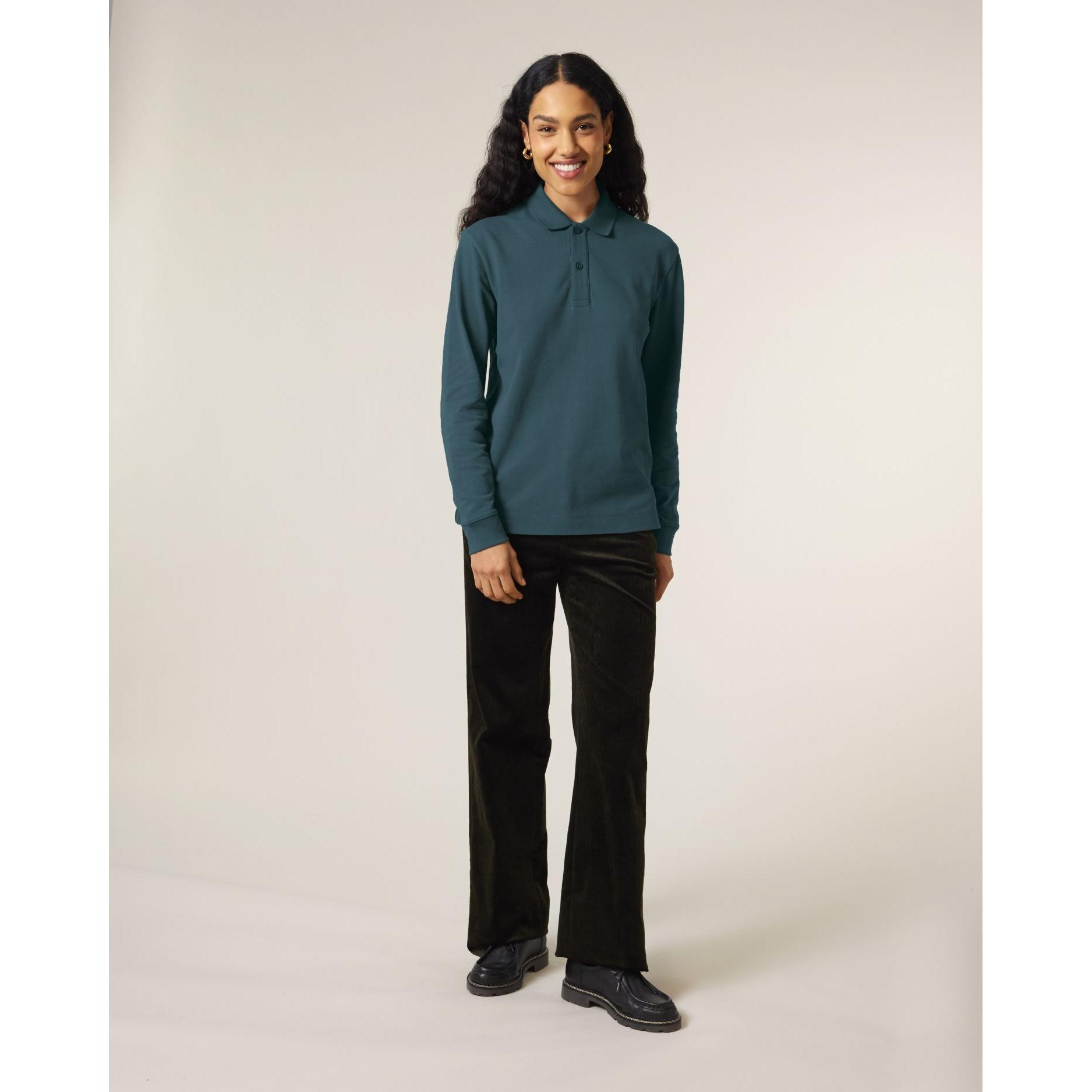 Tricou polo cu mânecă lungă Unisex Prepster 2.0 Stargazer L