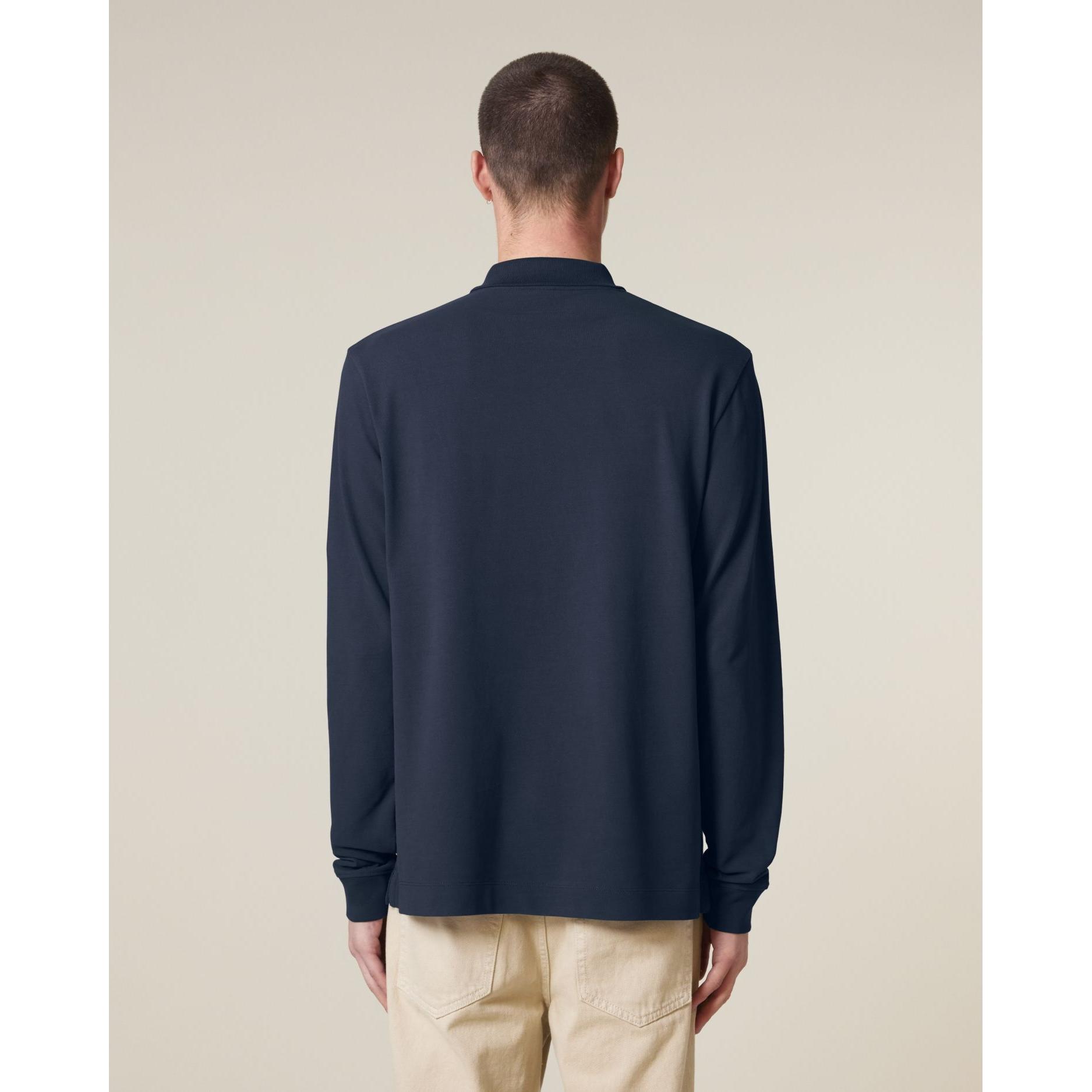 Tricou polo cu mânecă lungă Unisex Prepster 2.0 French Navy XL