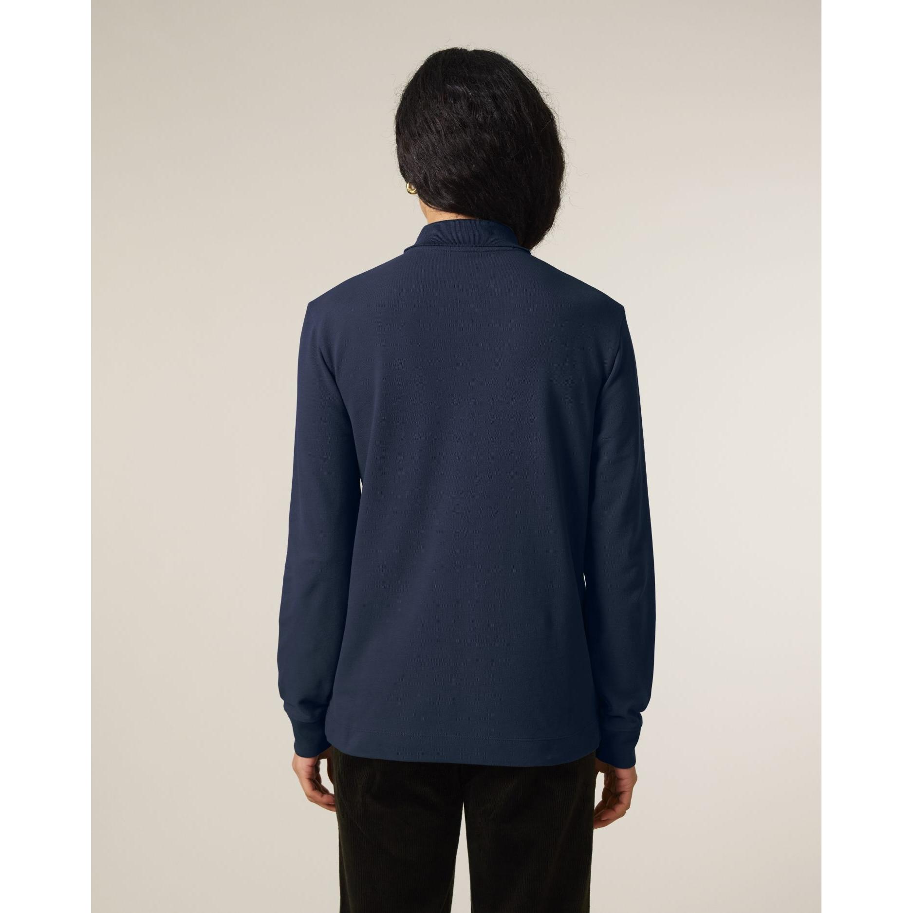 Tricou polo cu mânecă lungă Unisex Prepster 2.0 French Navy XL