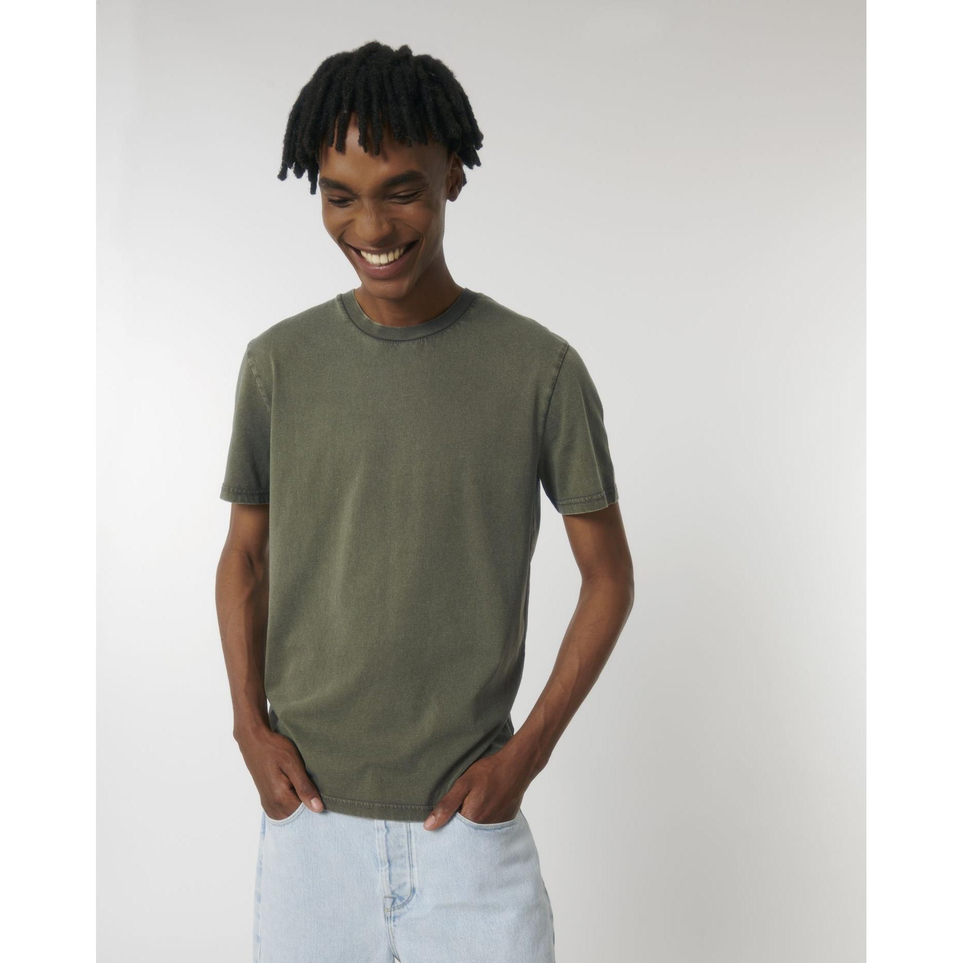 Tricou unisex Crafter Vintage G. Dyed Khaki XL