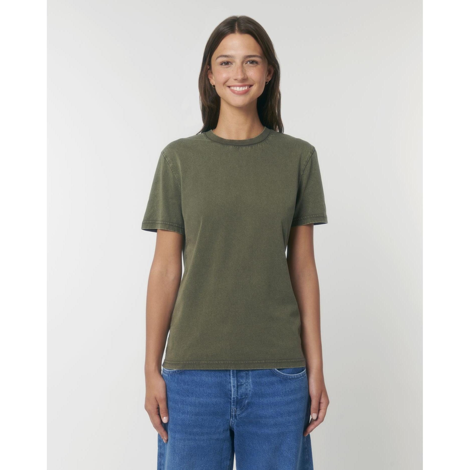 Tricou unisex Crafter Vintage G. Dyed Khaki XL