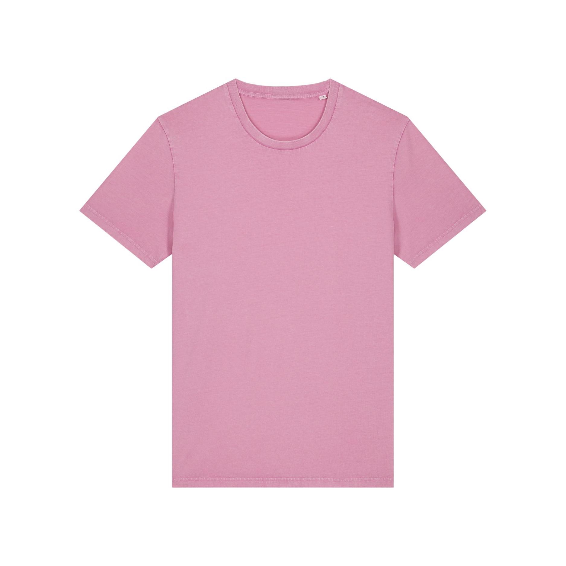 Tricou unisex Crafter Vintage G. Dyed Bubble Pink