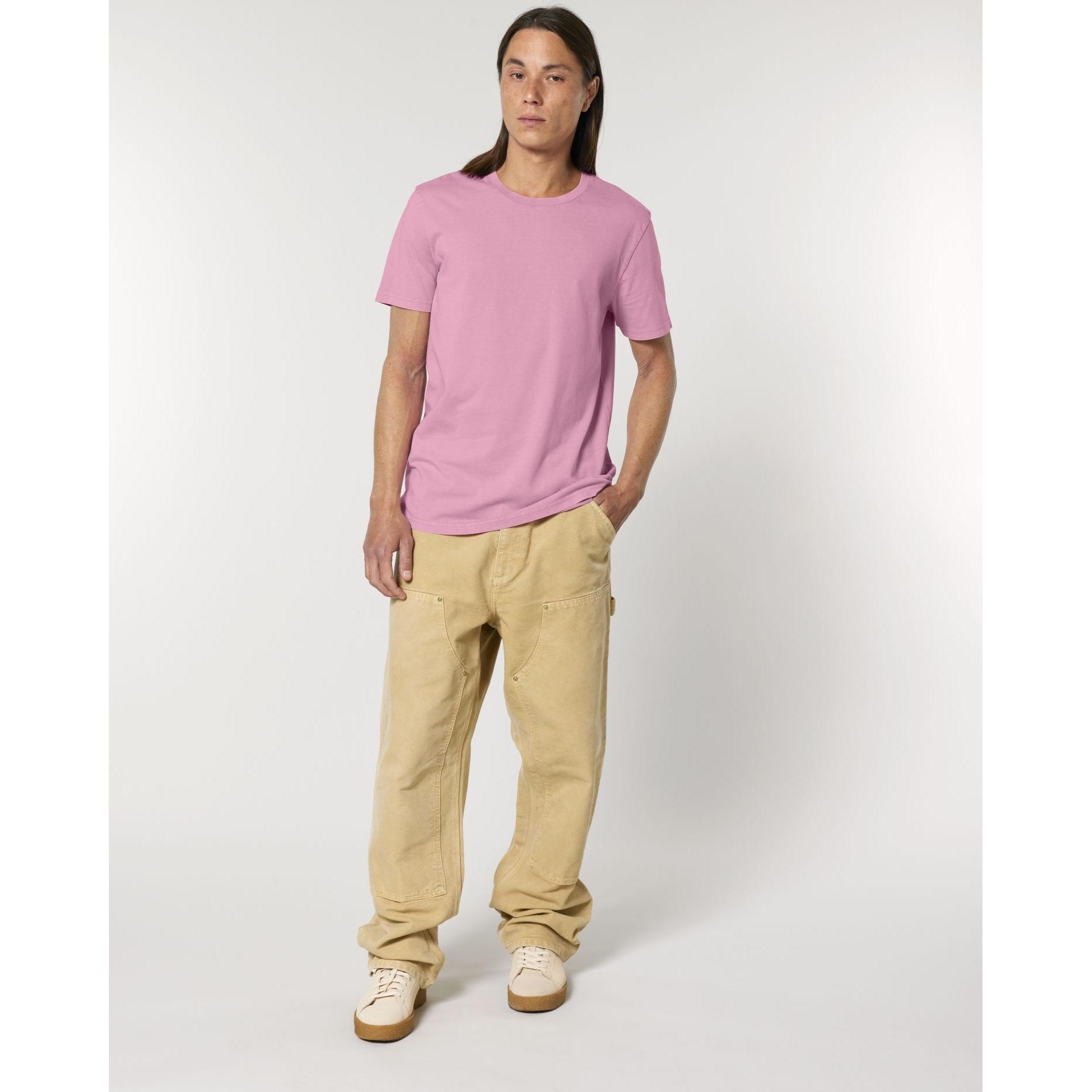 Tricou unisex Crafter Vintage G. Dyed Bubble Pink S