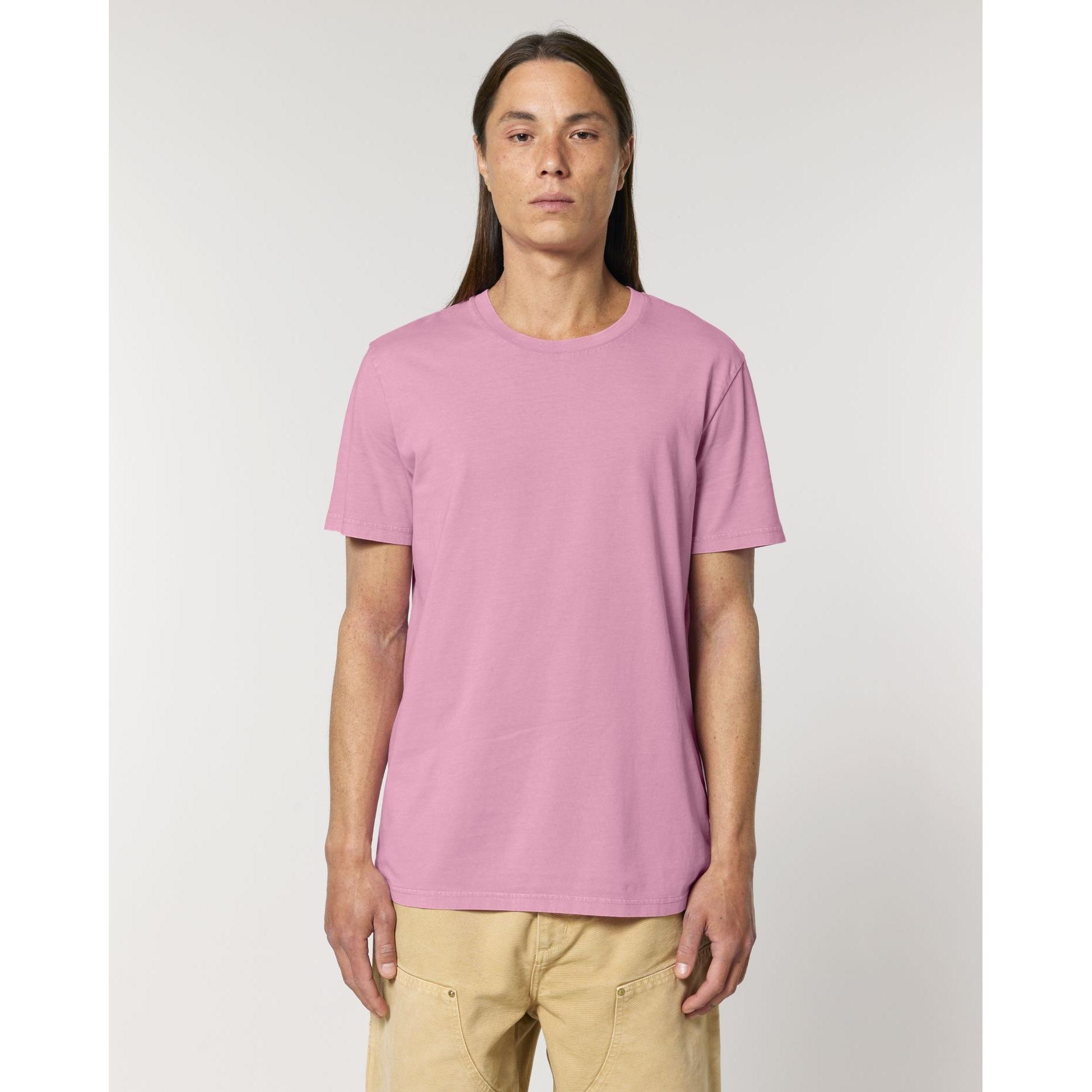 Tricou unisex Crafter Vintage G. Dyed Bubble Pink S