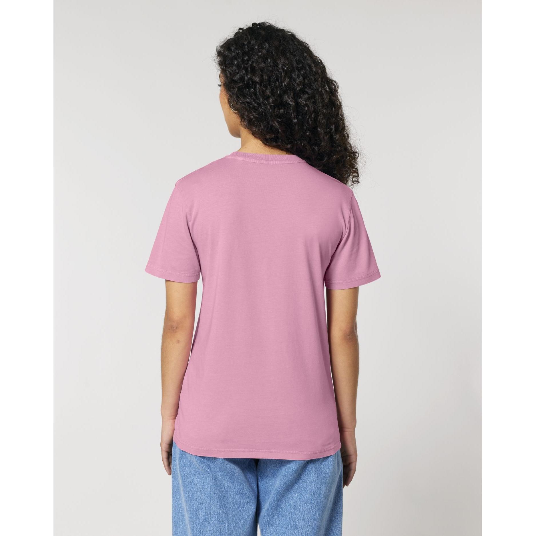 Tricou unisex Crafter Vintage G. Dyed Bubble Pink S