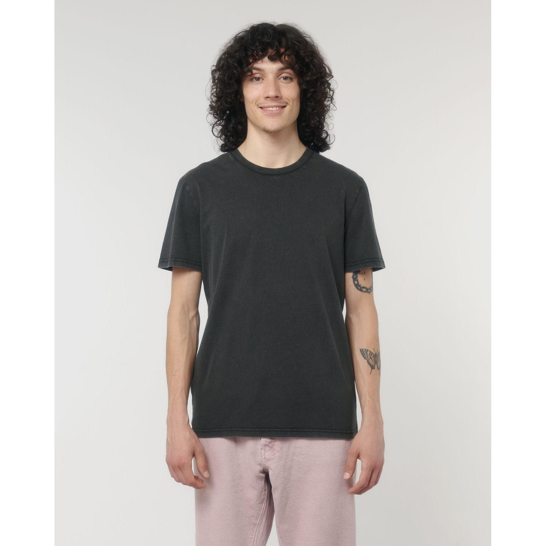 Tricou unisex Crafter Vintage G. Dyed Black Rock XXL