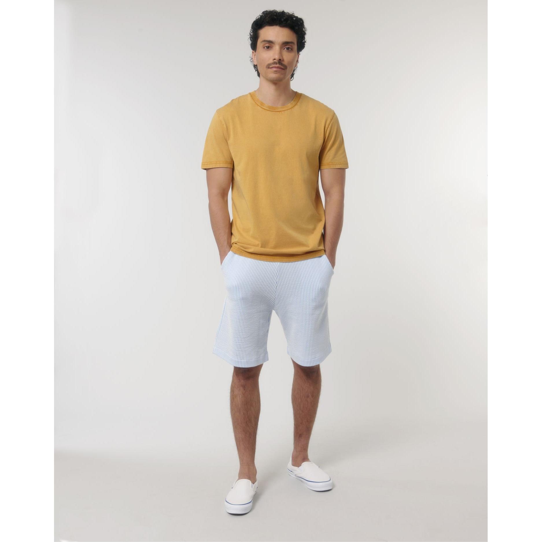 Tricou unisex Crafter Vintage G. Dyed Gold Ochre XS