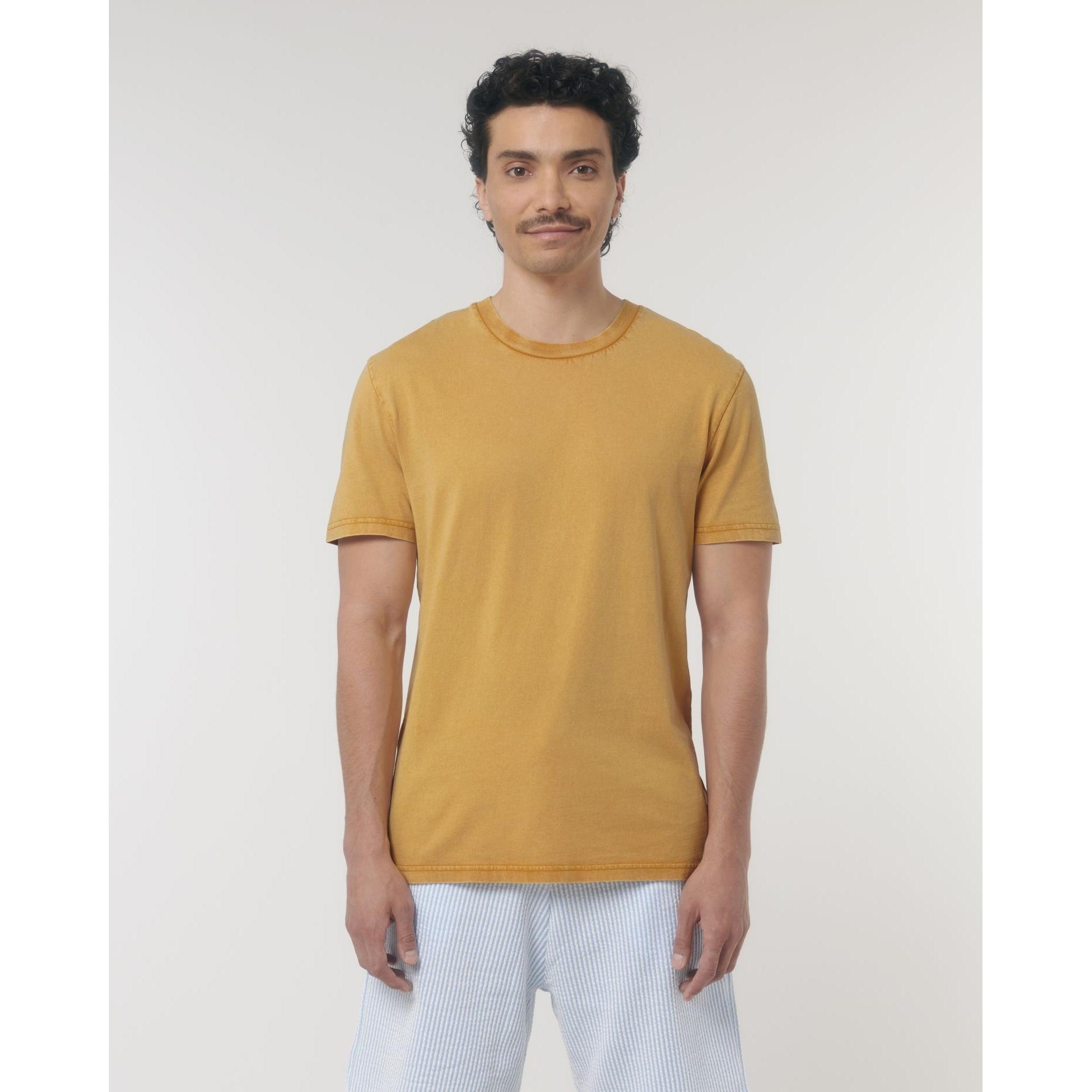 Tricou unisex Crafter Vintage G. Dyed Gold Ochre XS