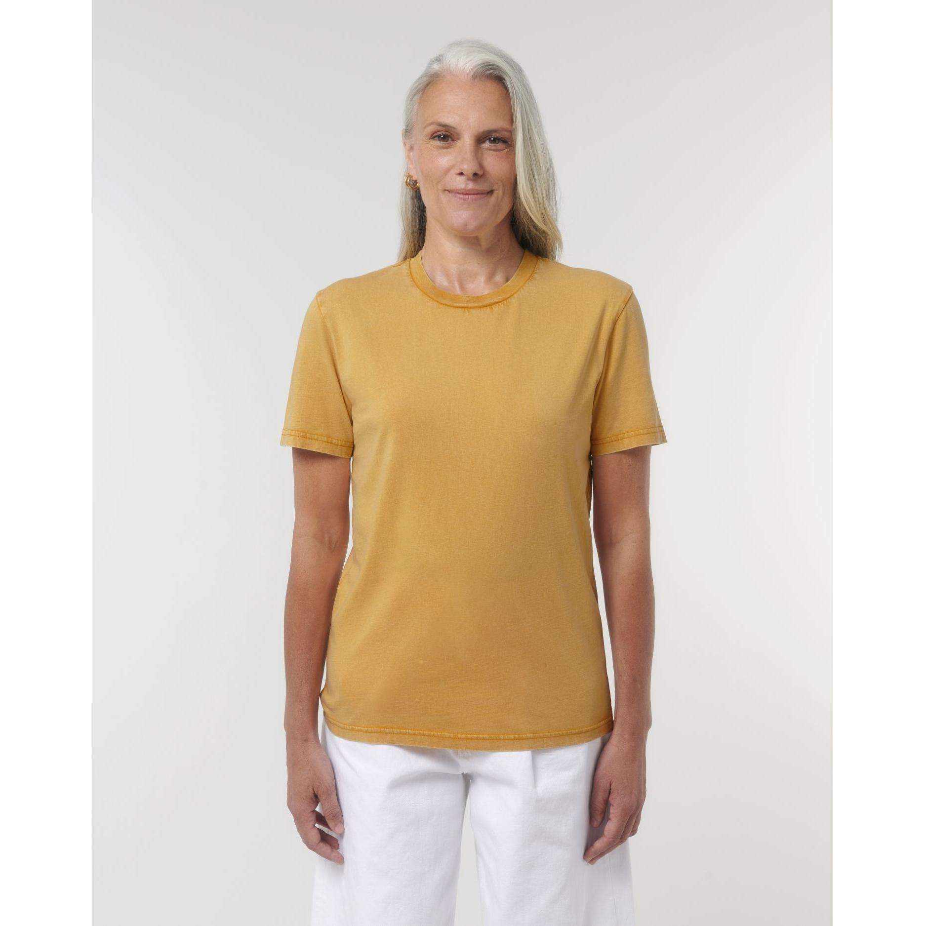 Tricou unisex Crafter Vintage G. Dyed Gold Ochre XS