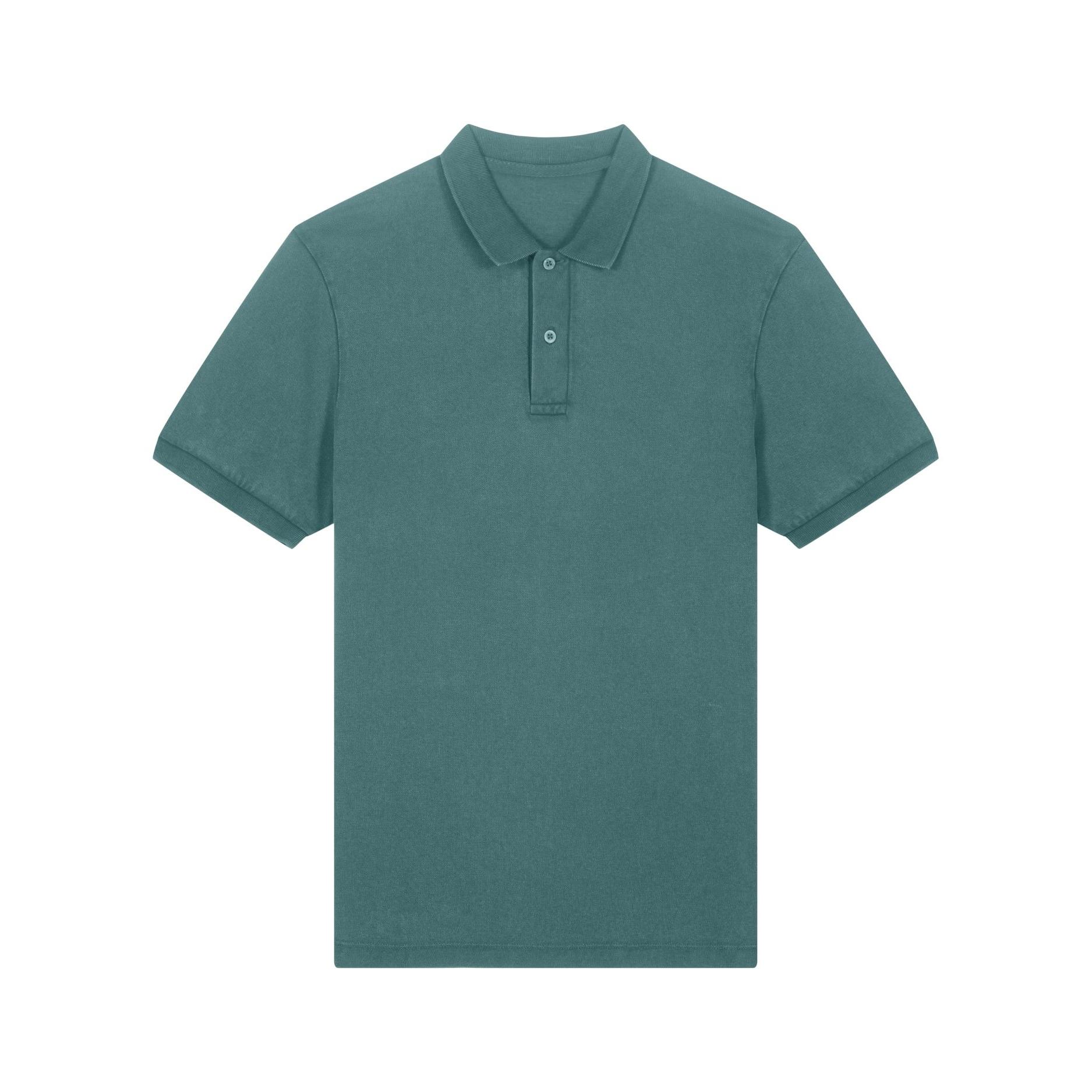 Tricou polo unisex Coaster Vintage G. Dyed Hydro