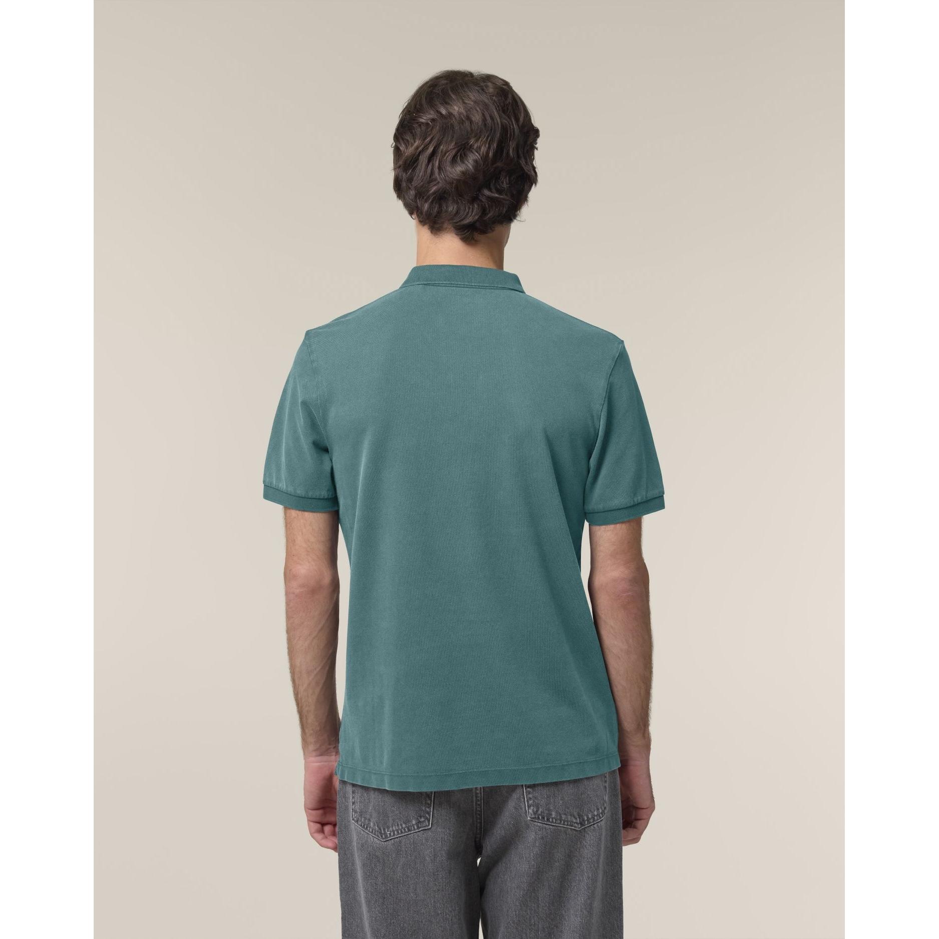 Tricou polo unisex Coaster Vintage G. Dyed Hydro M