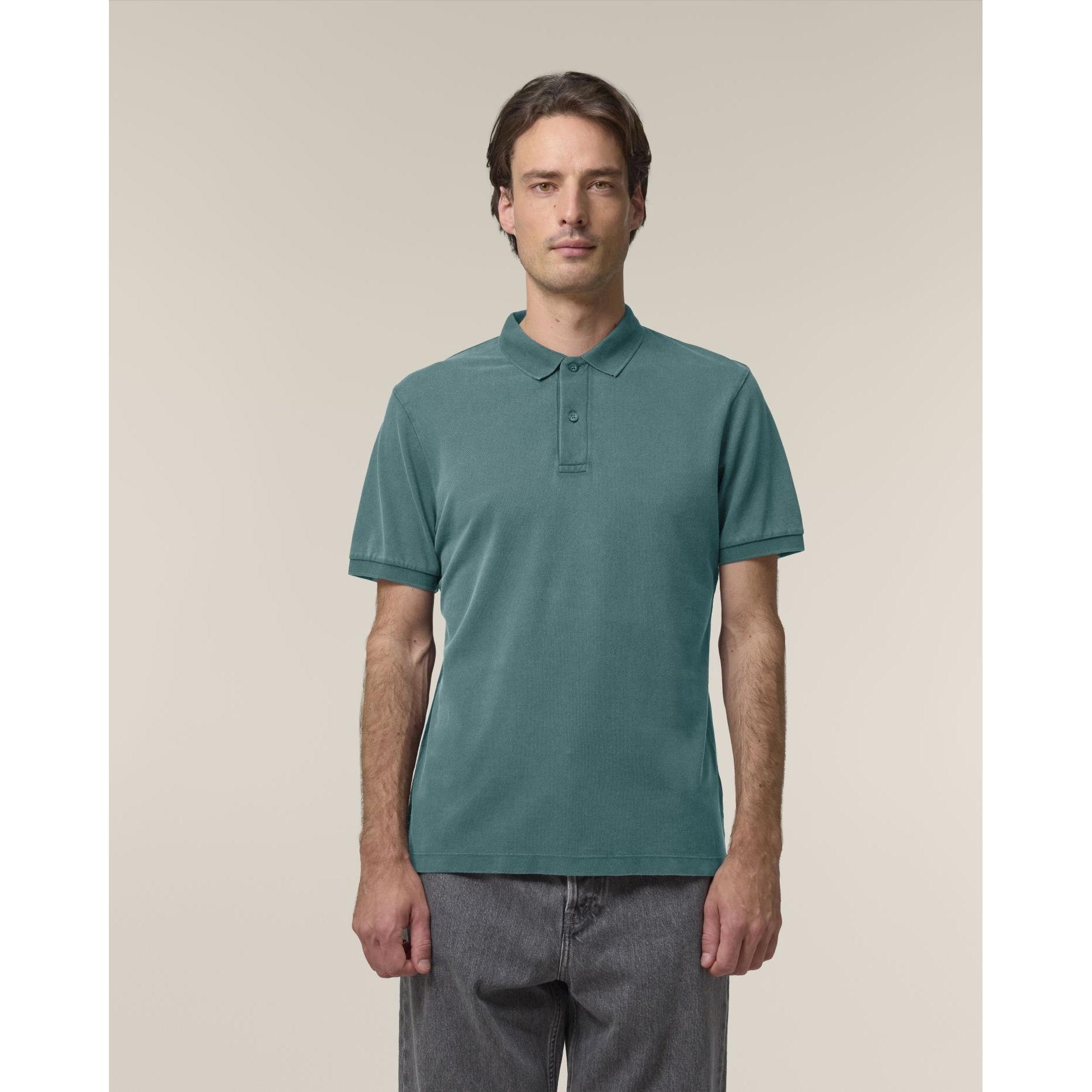 Tricou polo unisex Coaster Vintage G. Dyed Hydro M