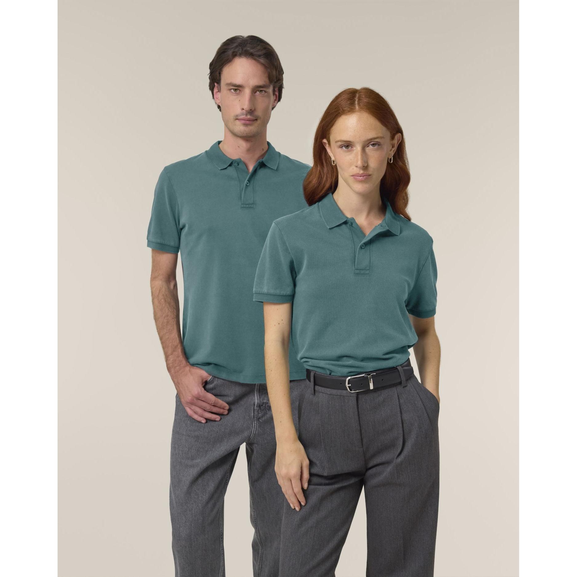 Tricou polo unisex Coaster Vintage G. Dyed Hydro M