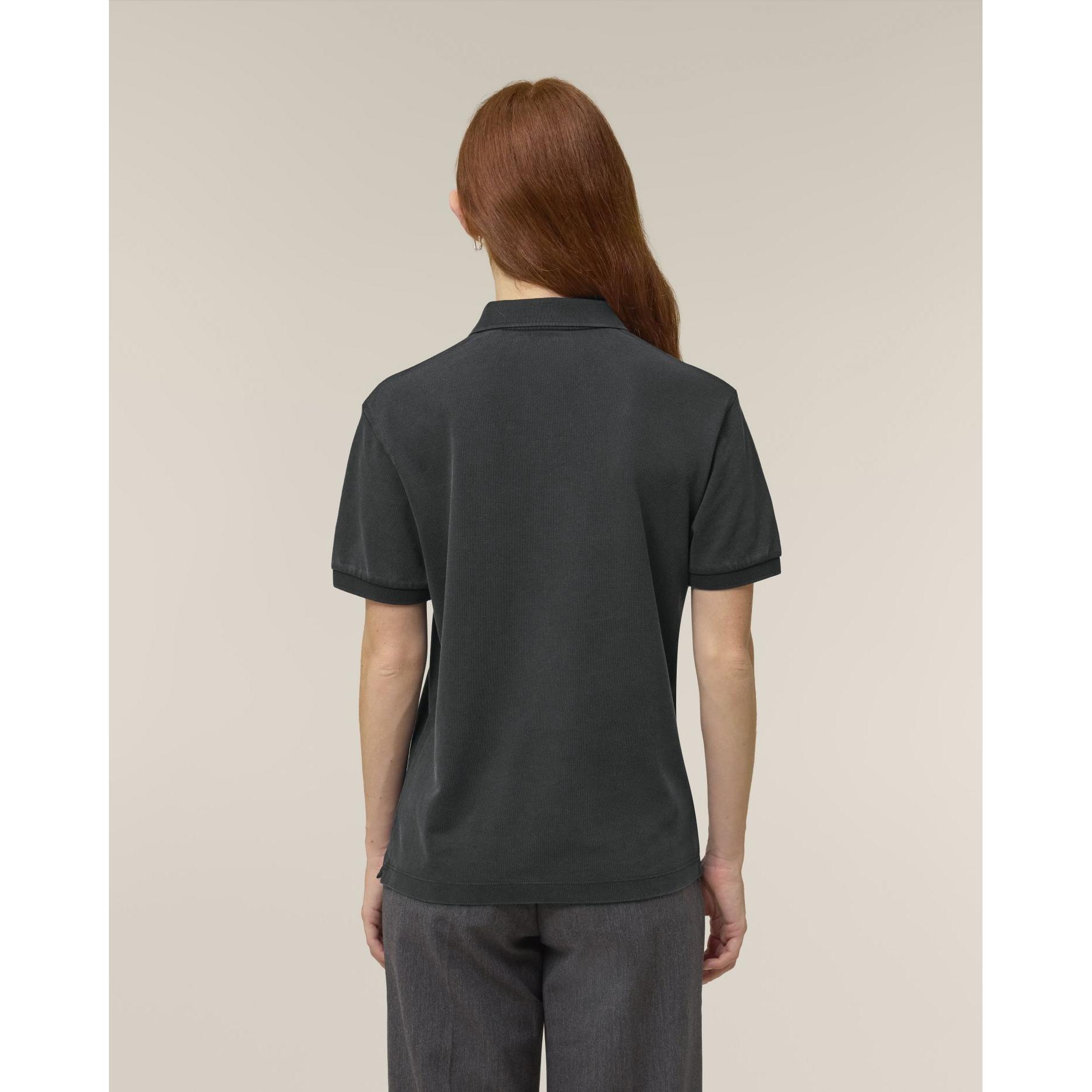 Tricou polo unisex Coaster Vintage G. Dyed Black Rock 3XL