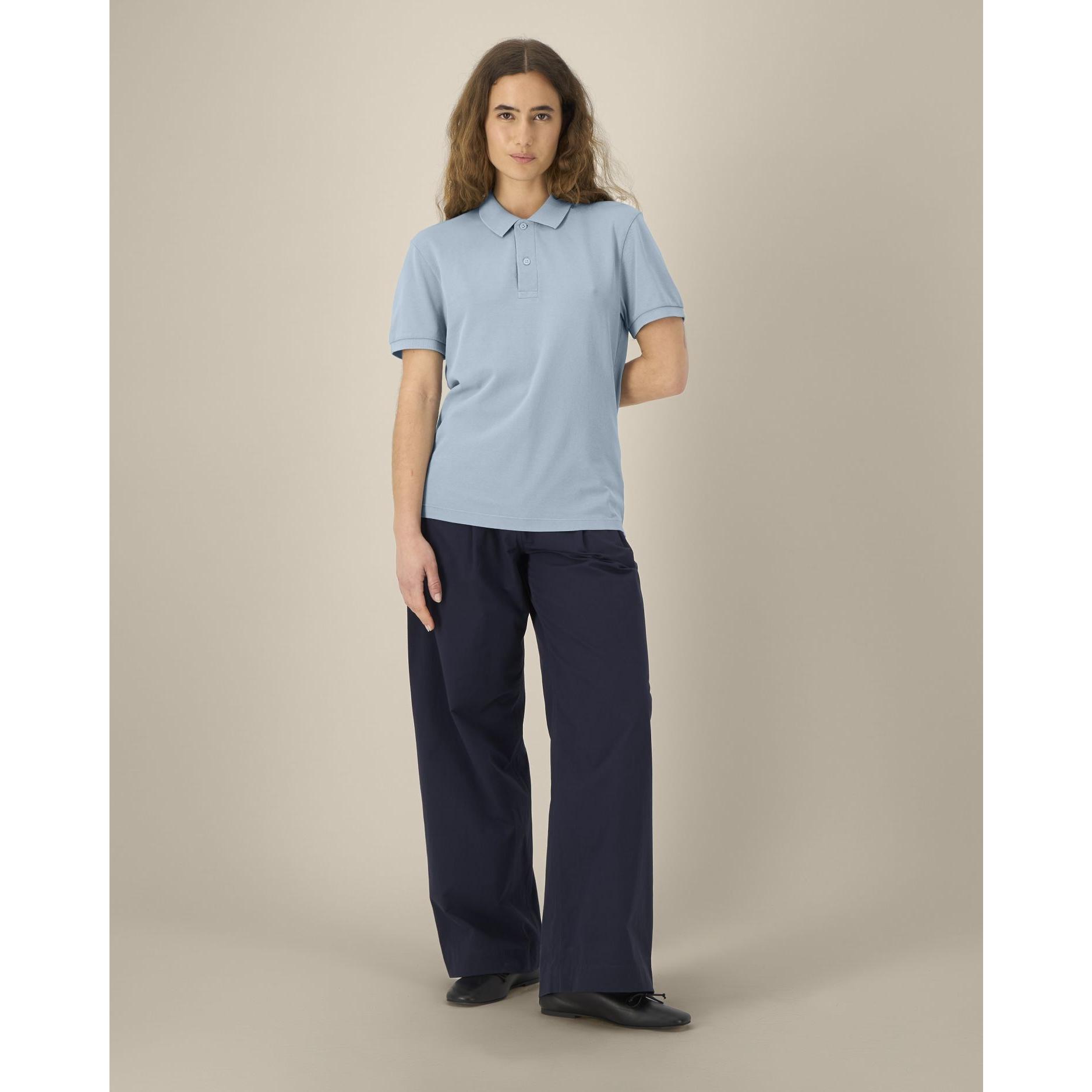 Tricou polo unisex Coaster Vintage G. Dyed Blue Stone 2XS