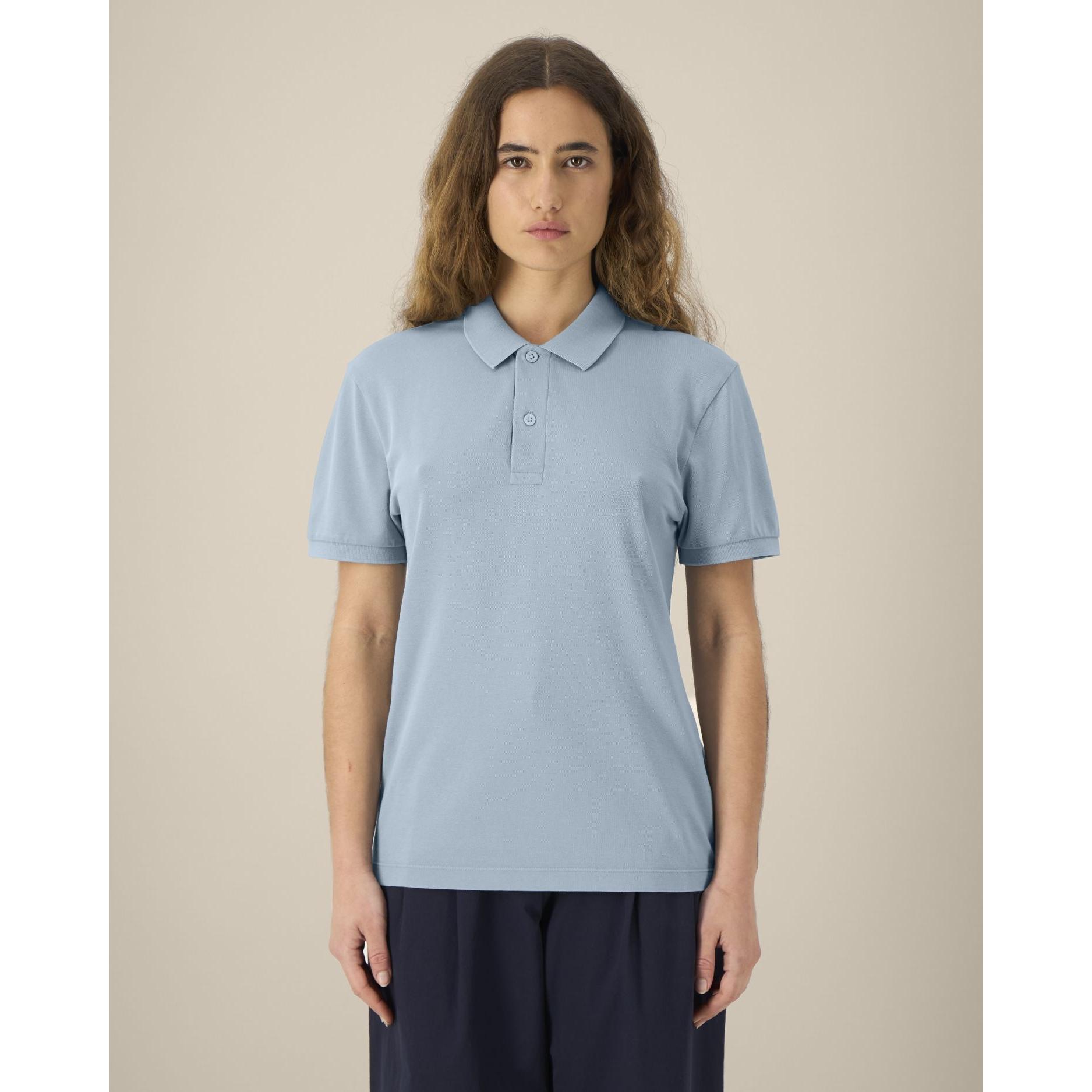 Tricou polo unisex Coaster Vintage G. Dyed Blue Stone 2XS