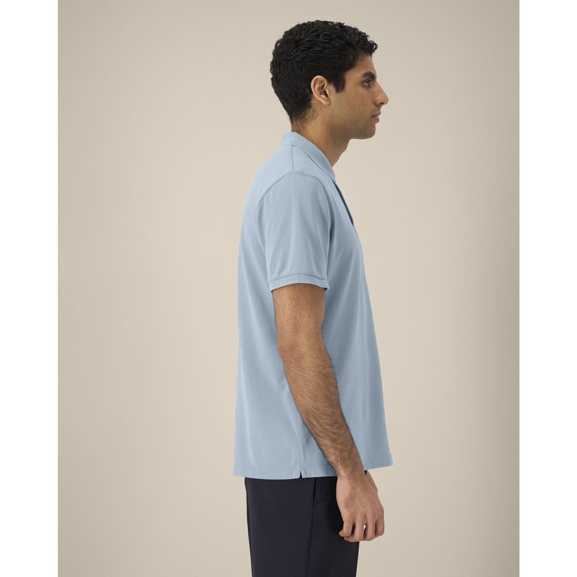 Tricou polo unisex Coaster Vintage G. Dyed Blue Stone 2XS