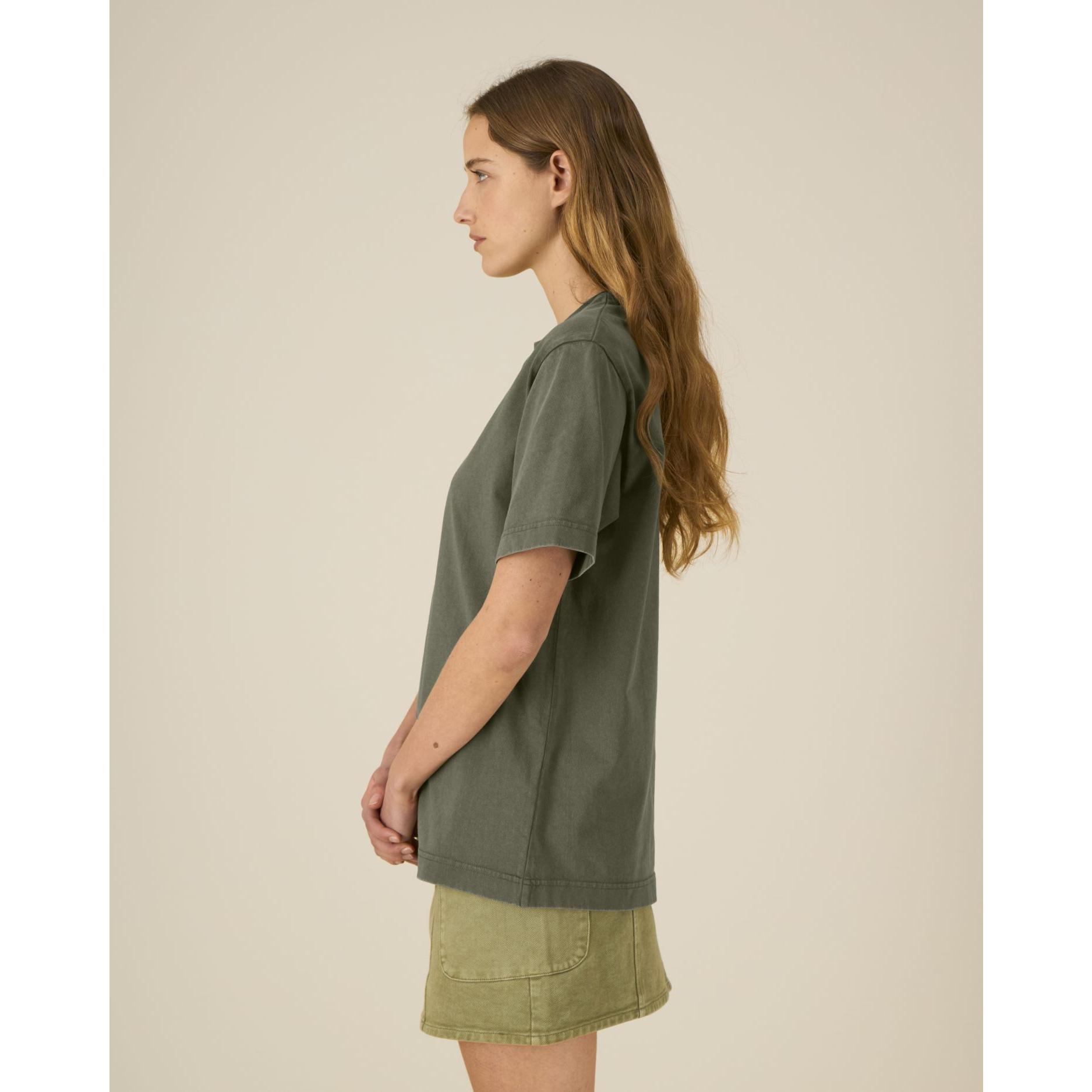 Tricou unisex Freestyler Vintage G. Dyed Khaki 3XL