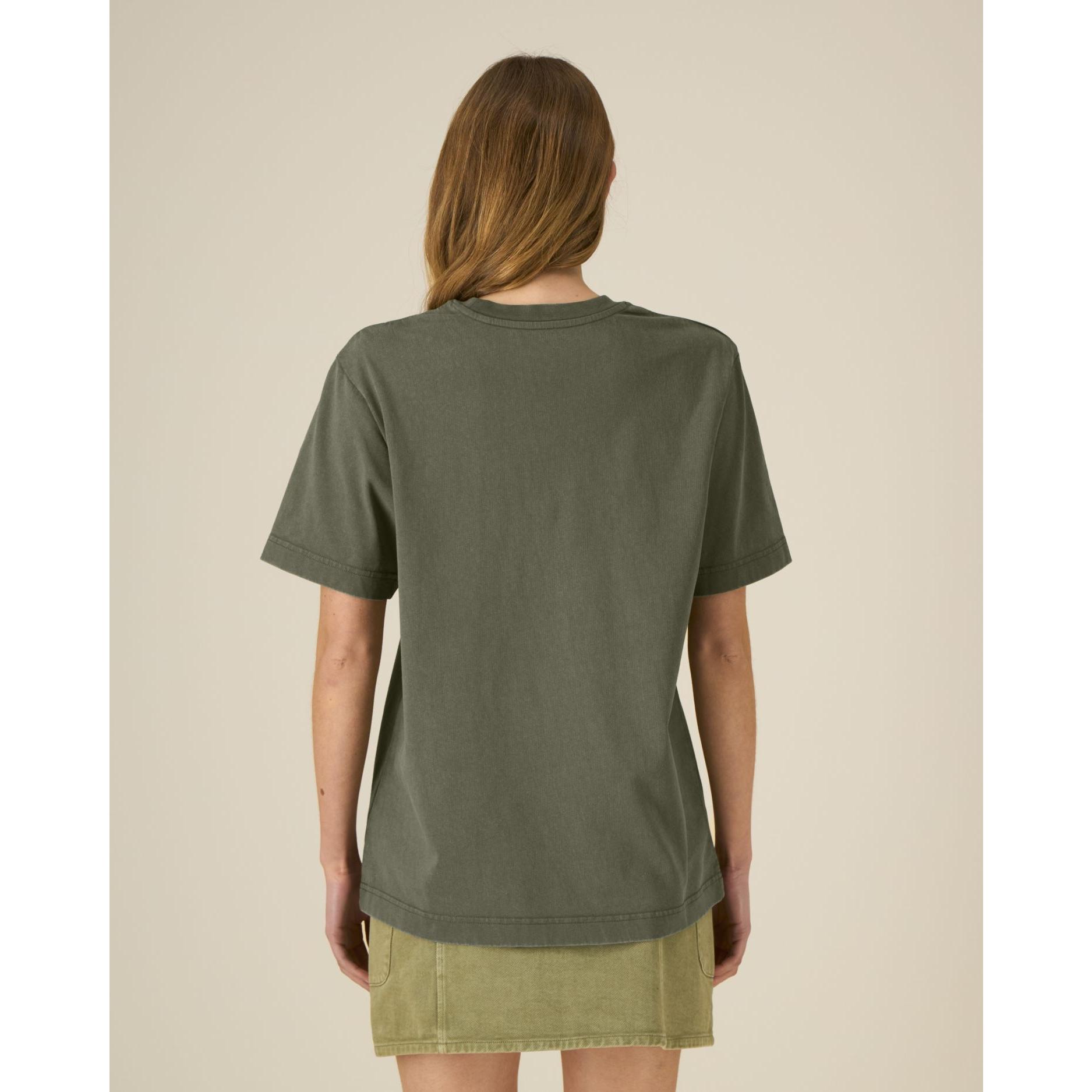 Tricou unisex Freestyler Vintage G. Dyed Khaki 3XL