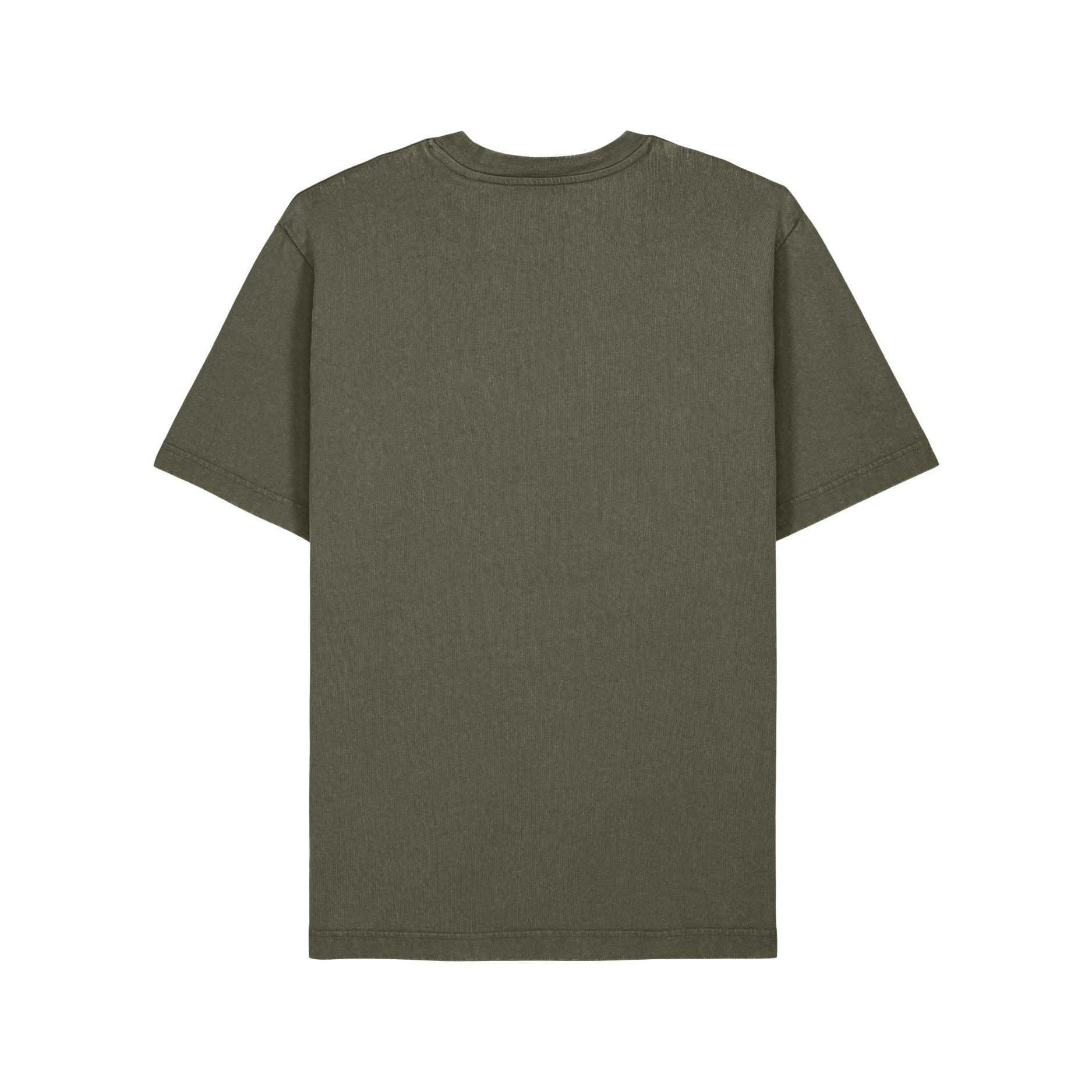 Tricou unisex Freestyler Vintage G. Dyed Khaki 3XL