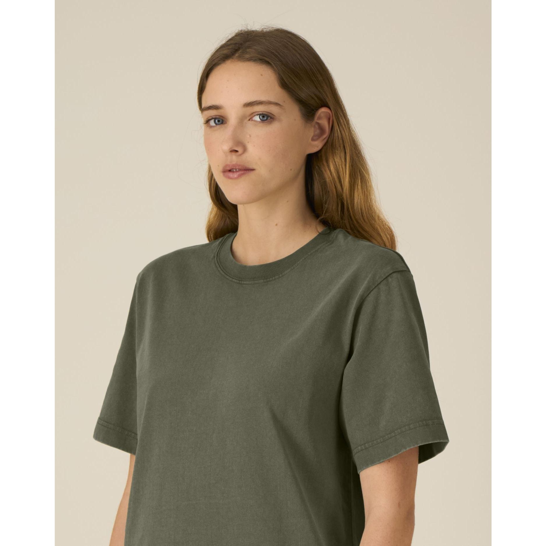 Tricou unisex Freestyler Vintage G. Dyed Khaki 3XL