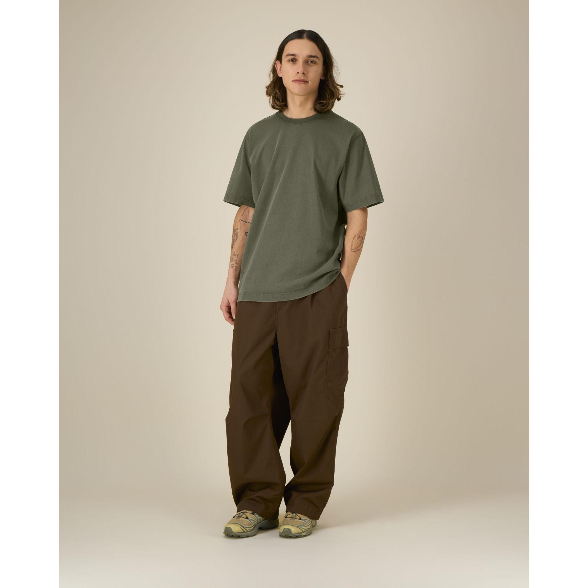 Tricou unisex Freestyler Vintage G. Dyed Khaki 3XL